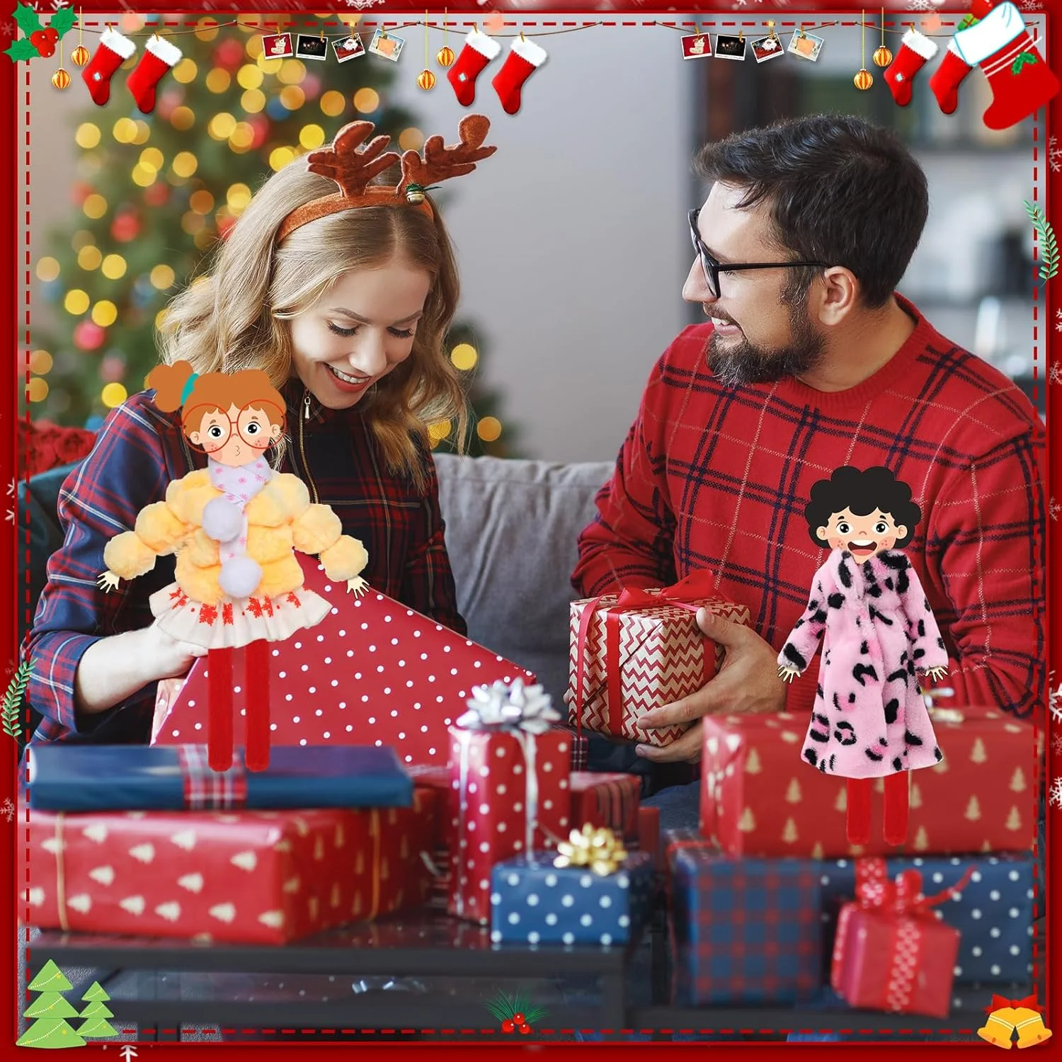 ست 15 عددی لوازم جانبی عروسک جن کریسمس Cutecrop شامل لباس جن، تاب، بیلچه، شال گردن، عینک، کفش های اسکیت، جوراب، تخت آویز، کلاه قرمز، حلقه شنای PVC مناسب برای عروسک های جن کریسمس (مد روز) ست 15 عددی لوازم جانبی عروسک جن کریسمس Cutecrop شامل لباس جن، تاب، بیلچه، شال گردن، عینک، کفش های اسکیت، جوراب، تخت آویز، کلاه قرمز، حلقه شنای PVC مناسب برای عروسک های جن کریسمس (مد روز)