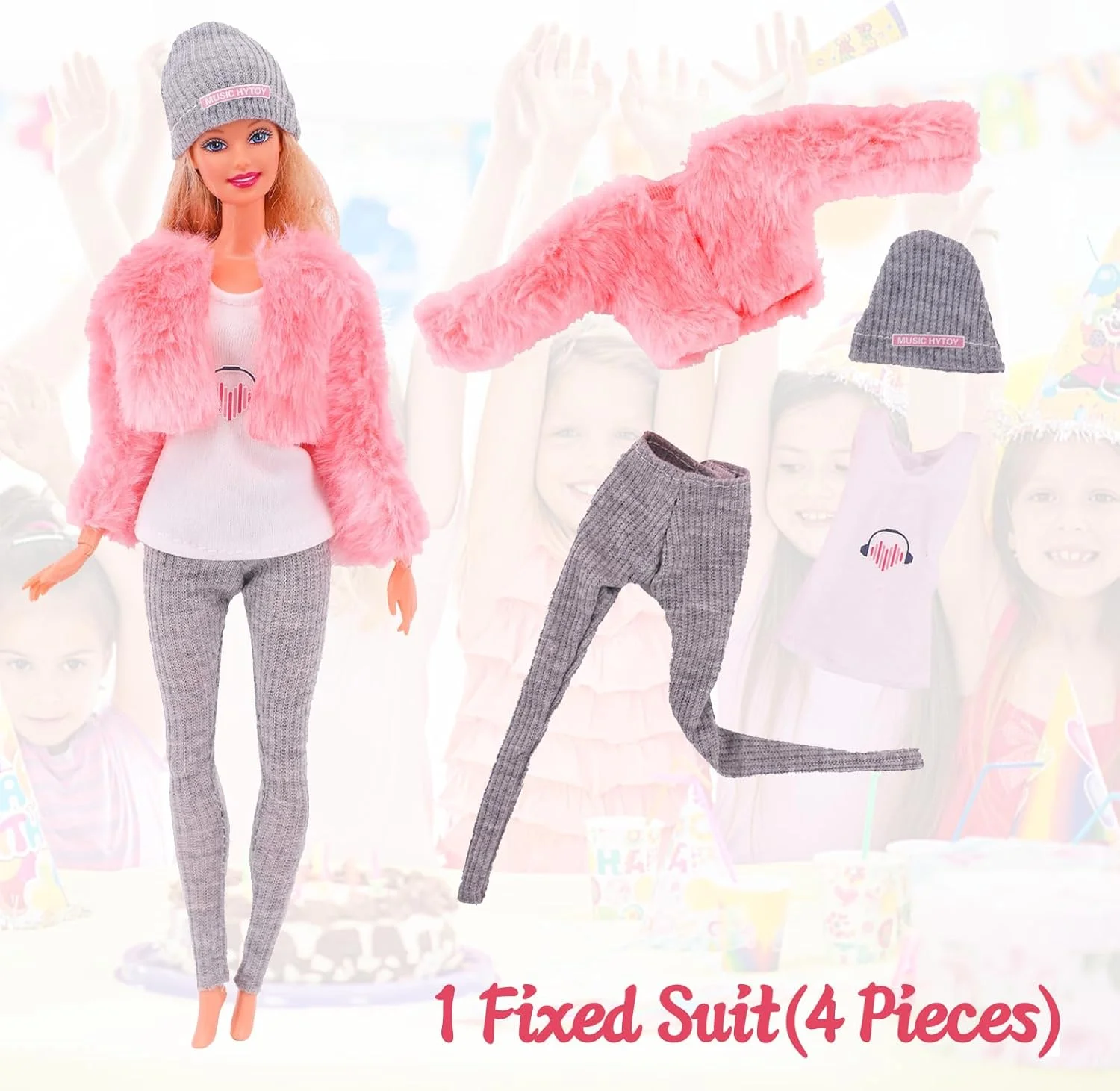 51 تکه لباس و لوازم جانبی برای عروسک ها، شامل 5 لباس عروسی، 10 دامن ساسون دار، 2 دامن فانتزی، 2 تاپ و شلوار، 2 بیکینی، 20 کفش، 17 لوازم جانبی برای عروسک های 11.5 اینچی (استایل تصادفی) 51 تکه لباس و لوازم جانبی برای عروسک ها، شامل 5 لباس عروسی، 10 دامن ساسون دار، 2 دامن فانتزی، 2 تاپ و شلوار، 2 بیکینی، 20 کفش، 17 لوازم جانبی برای عروسک های 11.5 اینچی (استایل تصادفی)