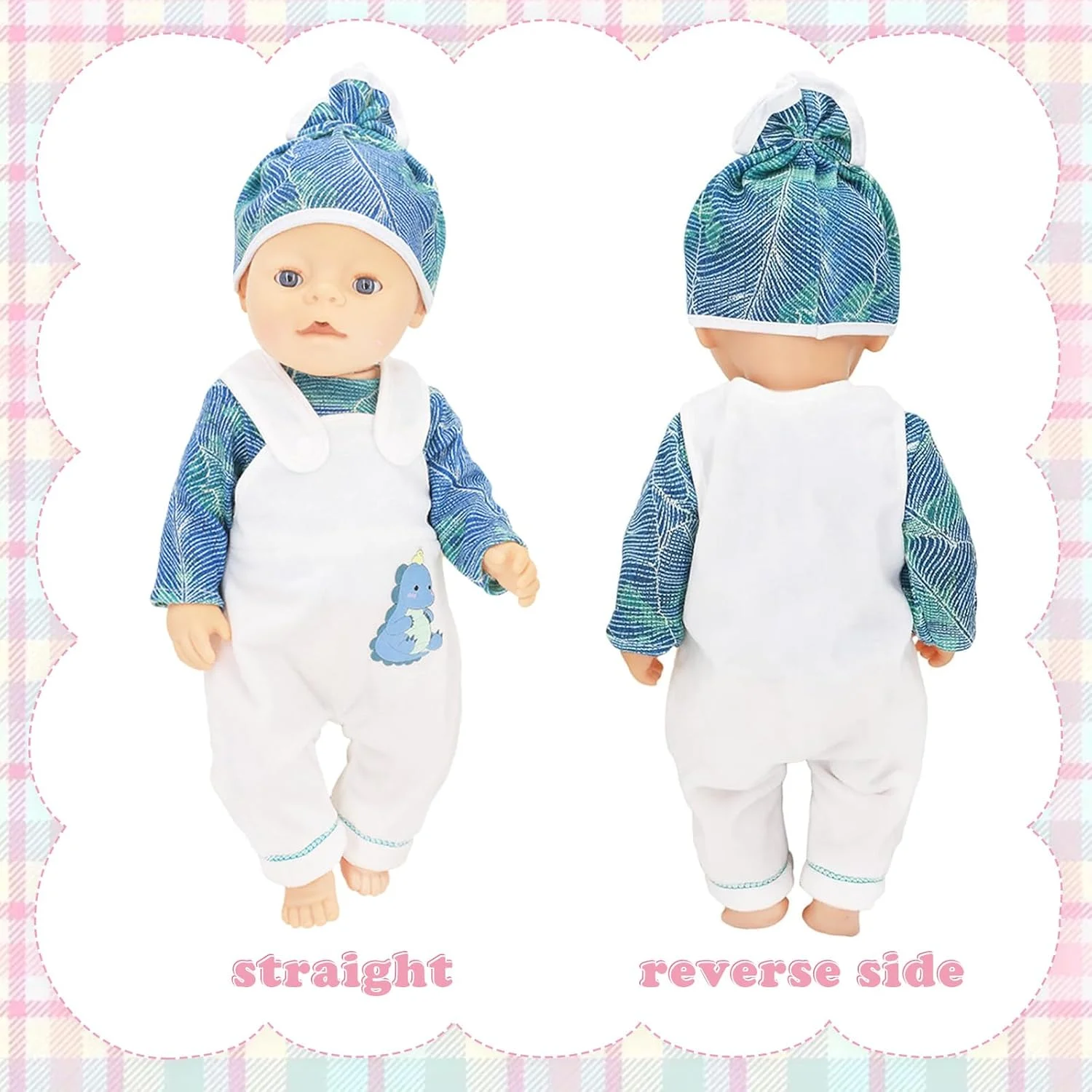 لباس عروسک UOY، لباس عروسک مناسب عروسک های 35-43 سانتی متری، لوازم جانبی عروسک، لباس عروسک، ست لباس عروسک (بدون عروسک) لباس عروسک UOY، لباس عروسک مناسب عروسک های 35-43 سانتی متری، لوازم جانبی عروسک، لباس عروسک، ست لباس عروسک (بدون عروسک)