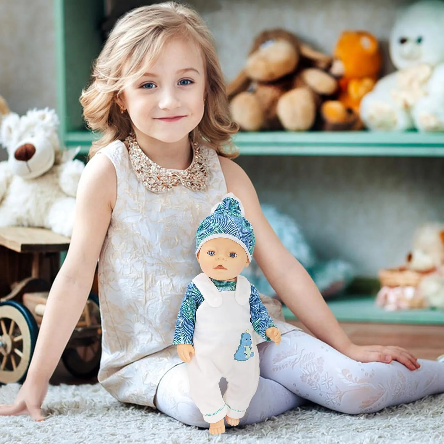 لباس عروسک UOY، لباس عروسک مناسب عروسک های 35-43 سانتی متری، لوازم جانبی عروسک، لباس عروسک، ست لباس عروسک (بدون عروسک) لباس عروسک UOY، لباس عروسک مناسب عروسک های 35-43 سانتی متری، لوازم جانبی عروسک، لباس عروسک، ست لباس عروسک (بدون عروسک)