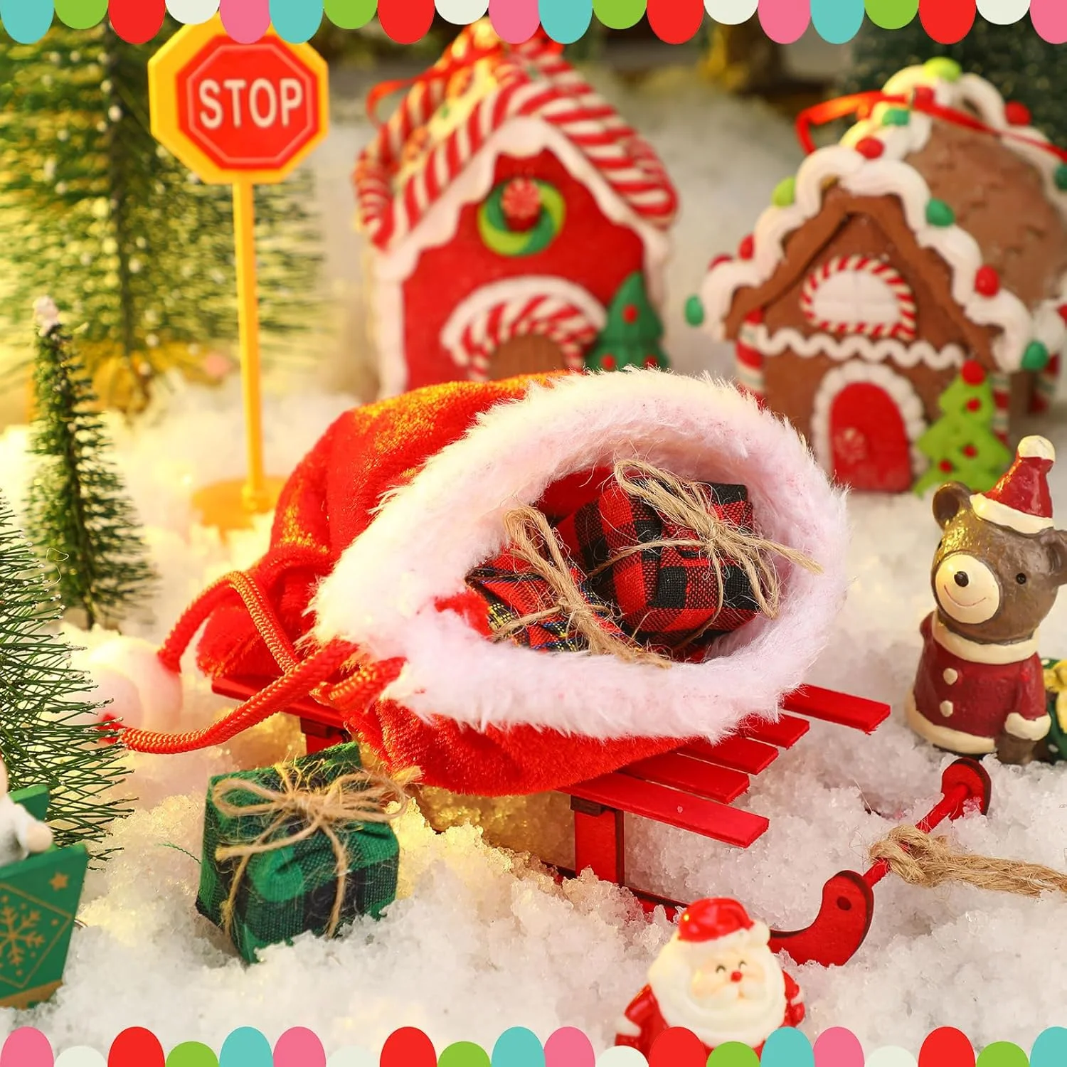 ست 19 تکه لوازم جانبی عروسک کریسمس Cozypower Bencailor شامل لباس و لوازم جانبی بابا نوئل عروسکی برای خانه عروسکی، لباس و لوازم جانبی عروسک کریسمس، هدیه برای خانواده، عروسک شامل نمی شود ست 19 تکه لوازم جانبی عروسک کریسمس Cozypower Bencailor شامل لباس و لوازم جانبی بابا نوئل عروسکی برای خانه عروسکی، لباس و لوازم جانبی عروسک کریسمس، هدیه برای خانواده، عروسک شامل نمی شود