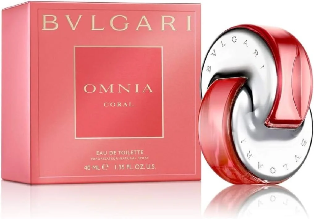 ادکلن زنانه بولگاری Omnia Coral Eau De Toilette Spray، 1.33 Oz