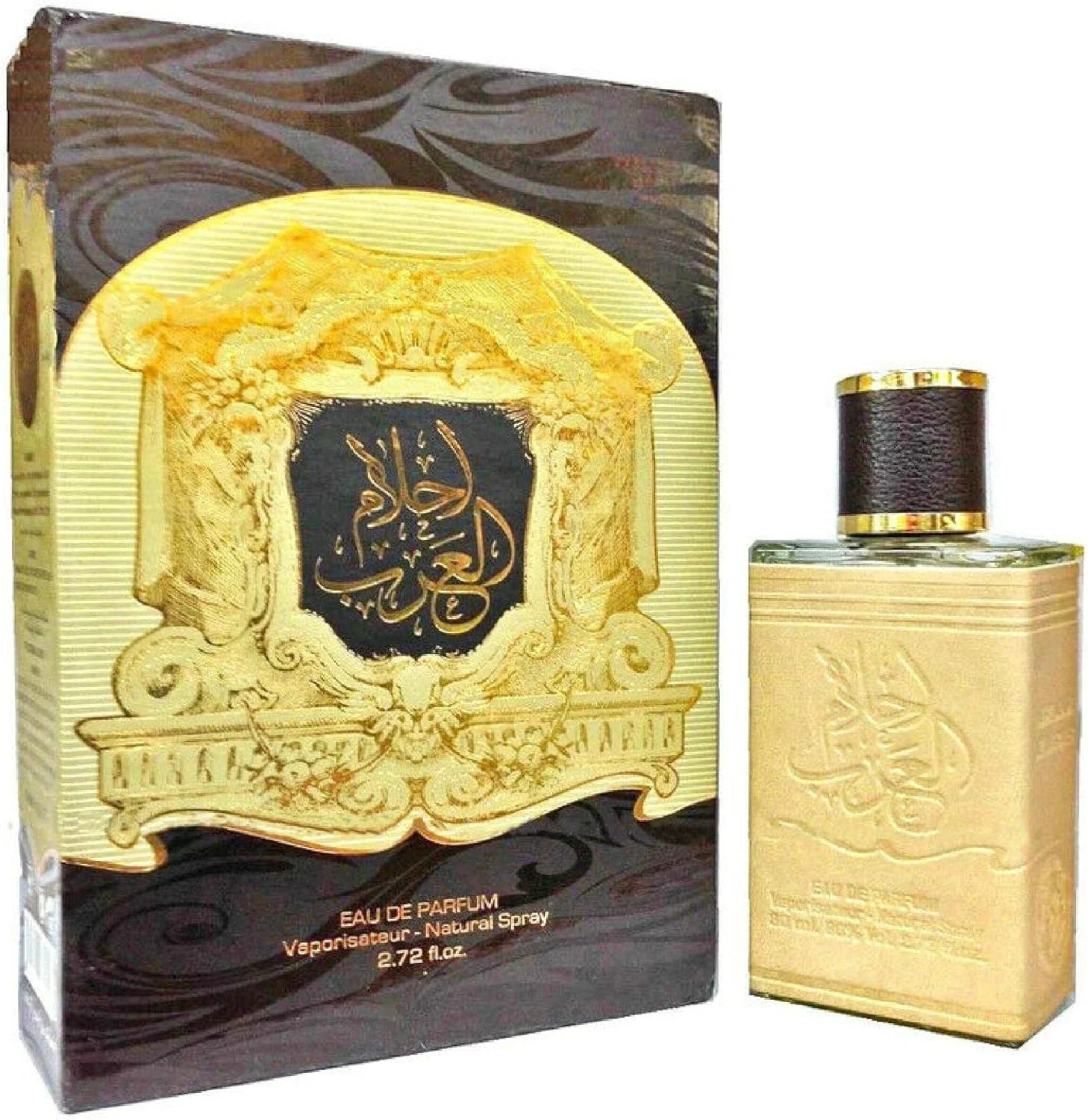 عطر ادکلن زنانه/مردانه BUSINESS SQUARE BS مدل Ahlam Al Arab ARD AL ZAAFARAN حجم 80 میل
