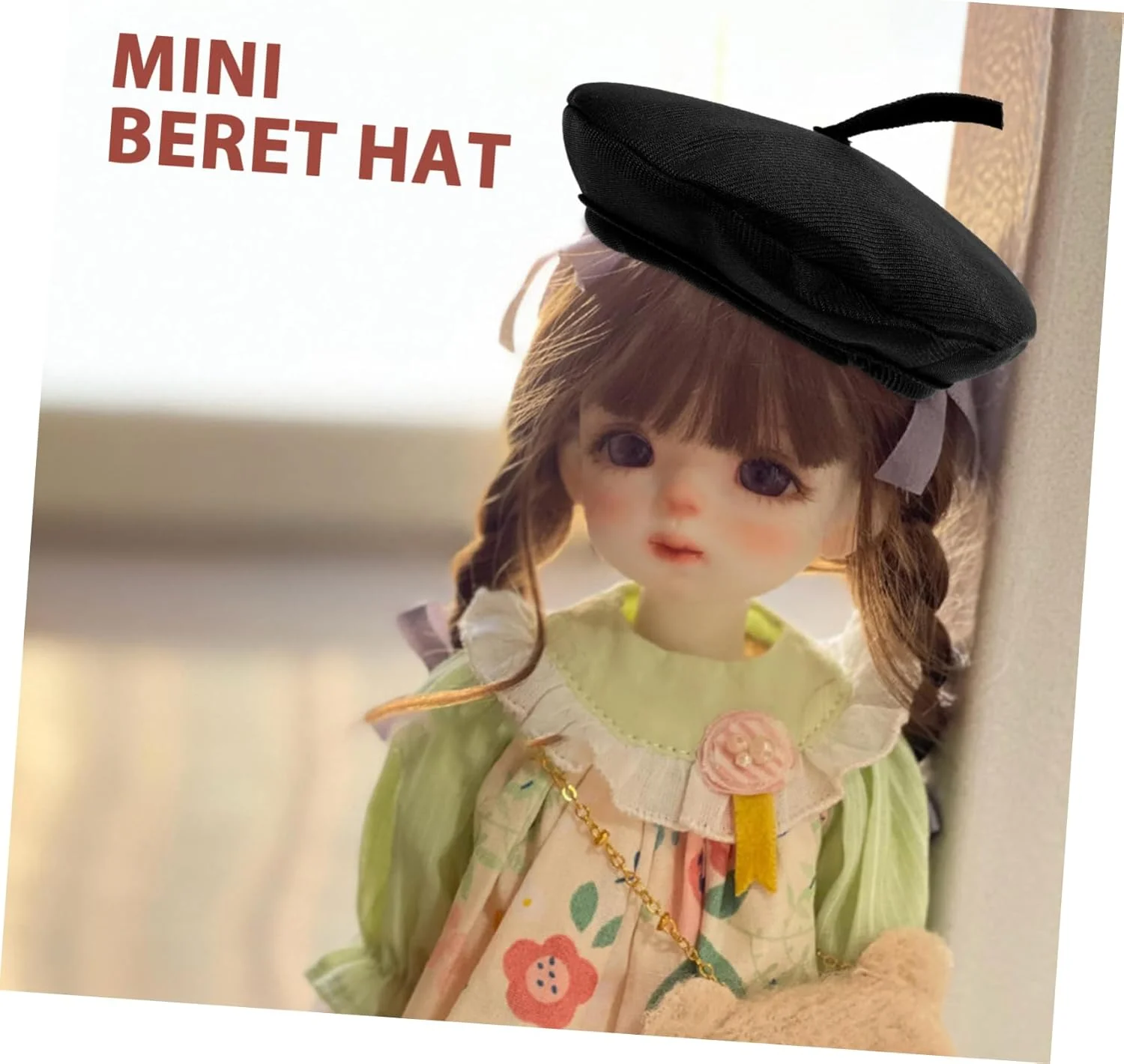 Toyvian کلاه بره مینیاتوری DIY برای عروسک 20 سانتی متری، کلاه عروسکی مینیاتوری برای مهمانی های غربی Toyvian کلاه بره مینیاتوری DIY برای عروسک 20 سانتی متری، کلاه عروسکی مینیاتوری برای مهمانی های غربی