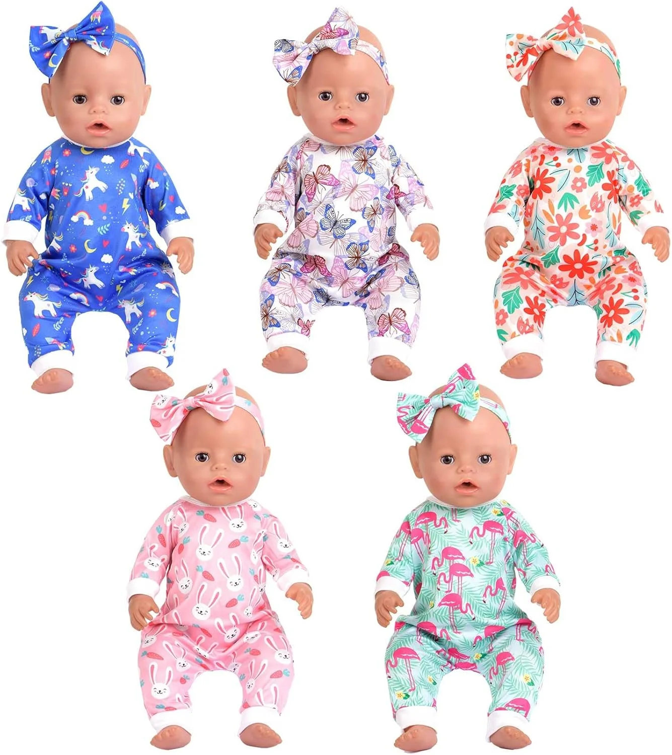 ست لباس های پرنسسی 18 اینچی Sweet Dolly به همراه لوازم جانبی برای عروسک های 18 اینچی