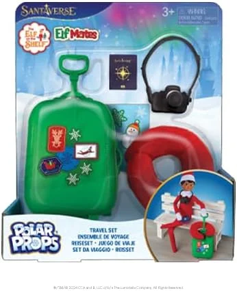 الف روی طاقچه® دختر چشم آبی و مجموعه مسافرتی Polar Props™ الف روی طاقچه® دختر چشم آبی و مجموعه مسافرتی Polar Props™