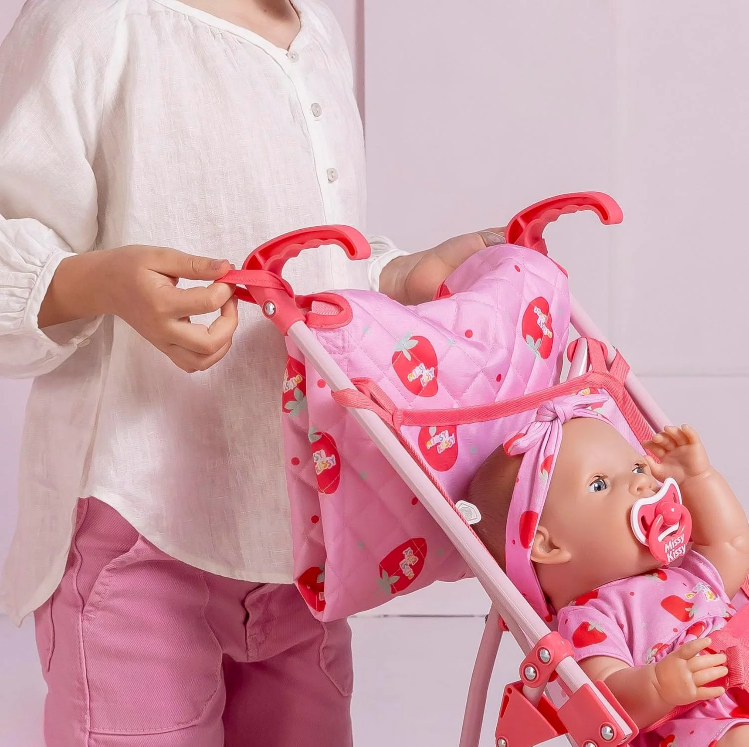 ست هدیه 7 تکه کیف تعویض پوشک تاشو JC Toys Missy Kissy ست هدیه 7 تکه کیف تعویض پوشک تاشو JC Toys Missy Kissy