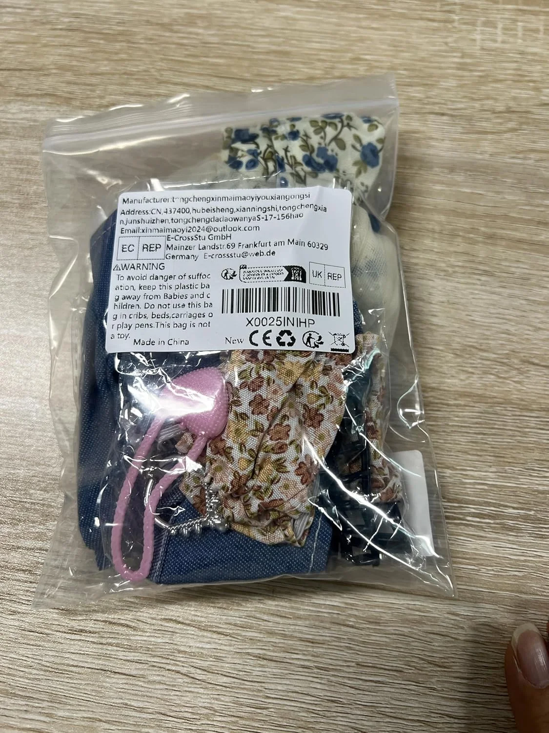 DIELIANHUA ست 3 تکه لباس عروسک 30 سانتی متری، لباس برای عروسک ها، لباس برای عروسک های نوزاد، ست لباس عروسک، لوازم جانبی عروسک با لباس، شلوار جین، گوشواره، کیف، کفش، گردنبند، دستبند DIELIANHUA ست 3 تکه لباس عروسک 30 سانتی متری، لباس برای عروسک ها، لباس برای عروسک های نوزاد، ست لباس عروسک، لوازم جانبی عروسک با لباس، شلوار جین، گوشواره، کیف، کفش، گردنبند، دستبند