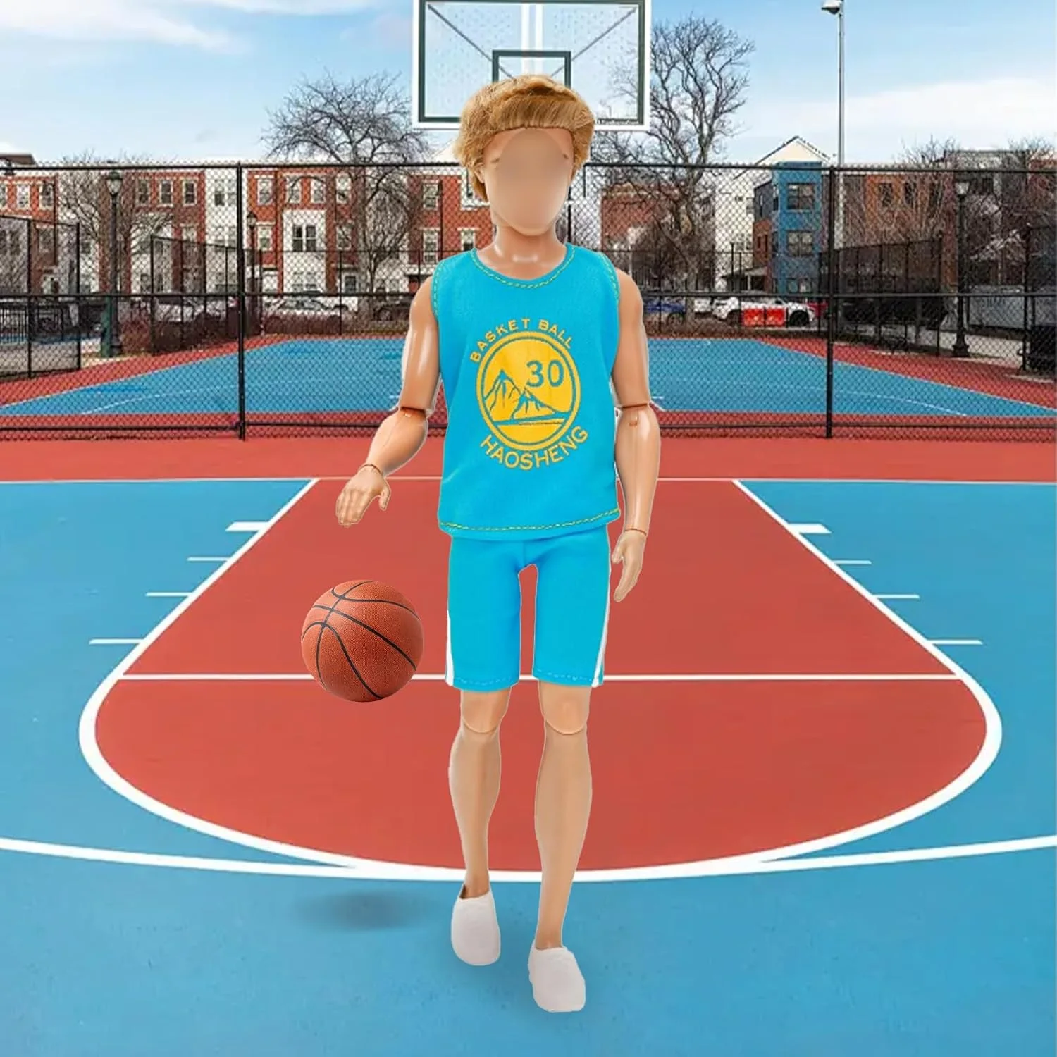 23 تکه لباس و لوازم جانبی عروسک های پسرانه سازگار با کن، لباس های اسپرت و غیررسمی عروسک های پسرانه شامل 7 تاپ، 8 شلوار، 1 عینک، 1 جوراب، 1 کیف کمری، 5 جفت کفش برای عروسک های پسرانه 12 اینچی 23 تکه لباس و لوازم جانبی عروسک های پسرانه سازگار با کن، لباس های اسپرت و غیررسمی عروسک های پسرانه شامل 7 تاپ، 8 شلوار، 1 عینک، 1 جوراب، 1 کیف کمری، 5 جفت کفش برای عروسک های پسرانه 12 اینچی