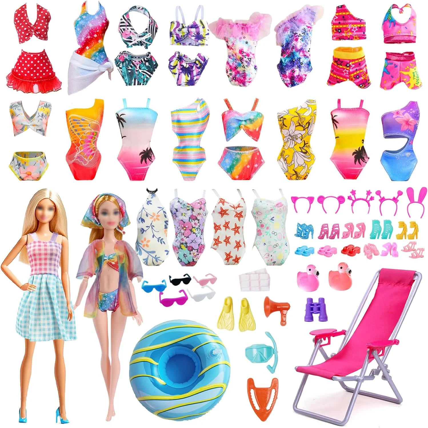 ست لوازم جانبی لباس عروسک