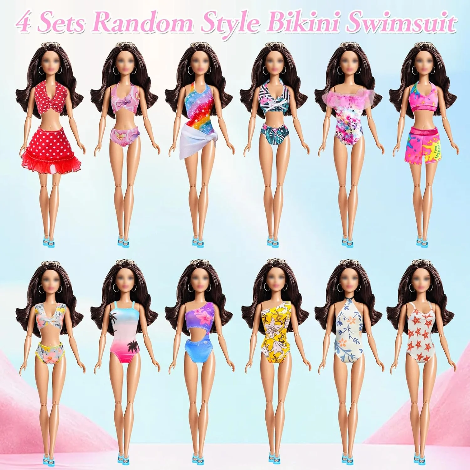 ست لوازم جانبی لباس عروسک