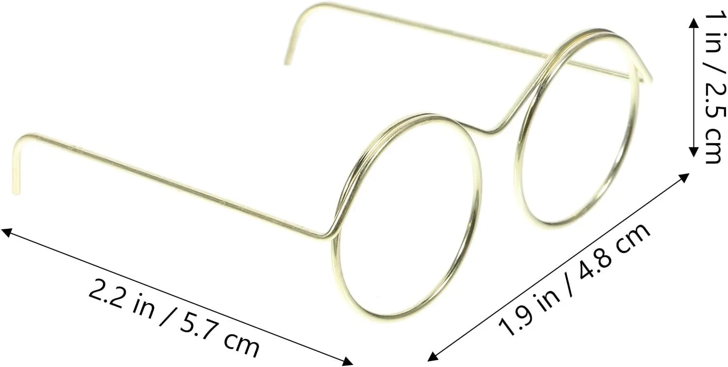 توتوریتی 10 عدد عینک مینیاتوری عروسک با قاب سیمی، عینک آفتابی مینیاتوری برای عروسک ها، لوازم جانبی عروسک برای کاردستی و لباس پوشیدن برای نوم ها و عروسک ها توتوریتی 10 عدد عینک مینیاتوری عروسک با قاب سیمی، عینک آفتابی مینیاتوری برای عروسک ها، لوازم جانبی عروسک برای کاردستی و لباس پوشیدن برای نوم ها و عروسک ها