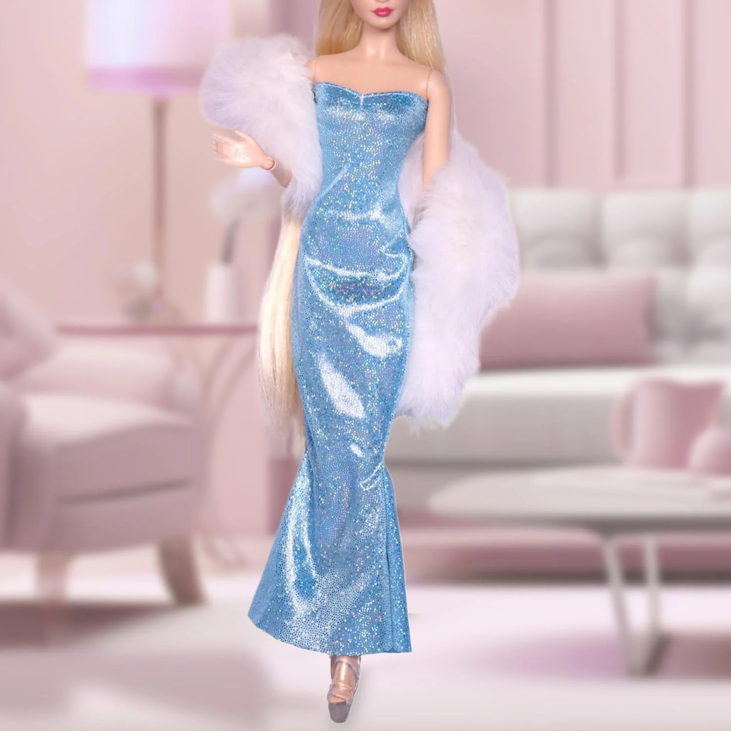 12 لباس برای عروسک، لباس عروسک، لباس های مد روز، تاپ، بلوز، لباس شب مد روز، ست دامن جین برای عروسک های دخترانه 11.5 اینچی 12 لباس برای عروسک، لباس عروسک، لباس های مد روز، تاپ، بلوز، لباس شب مد روز، ست دامن جین برای عروسک های دخترانه 11.5 اینچی