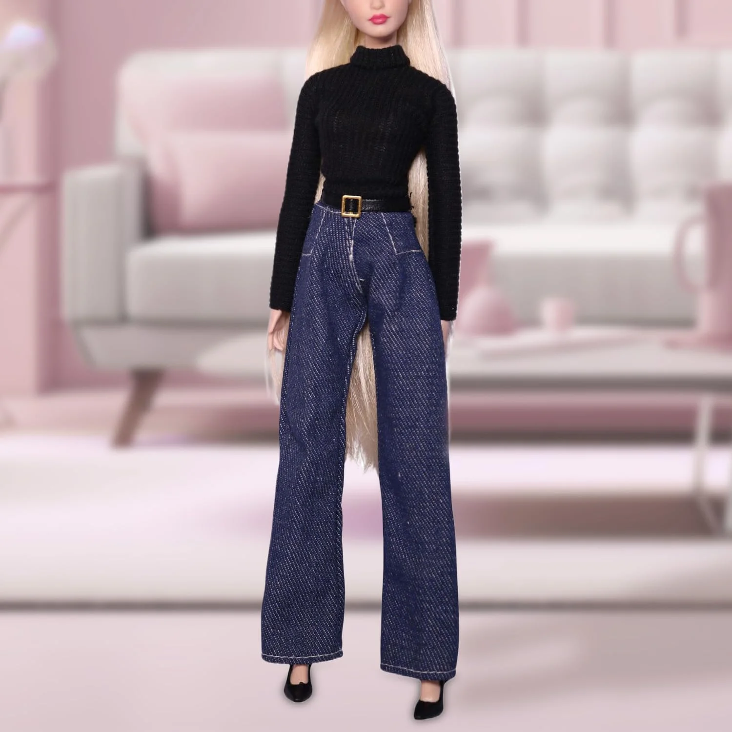 12 لباس برای عروسک، لباس عروسک، لباس های مد روز، تاپ، بلوز، لباس شب مد روز، ست دامن جین برای عروسک های دخترانه 11.5 اینچی 12 لباس برای عروسک، لباس عروسک، لباس های مد روز، تاپ، بلوز، لباس شب مد روز، ست دامن جین برای عروسک های دخترانه 11.5 اینچی