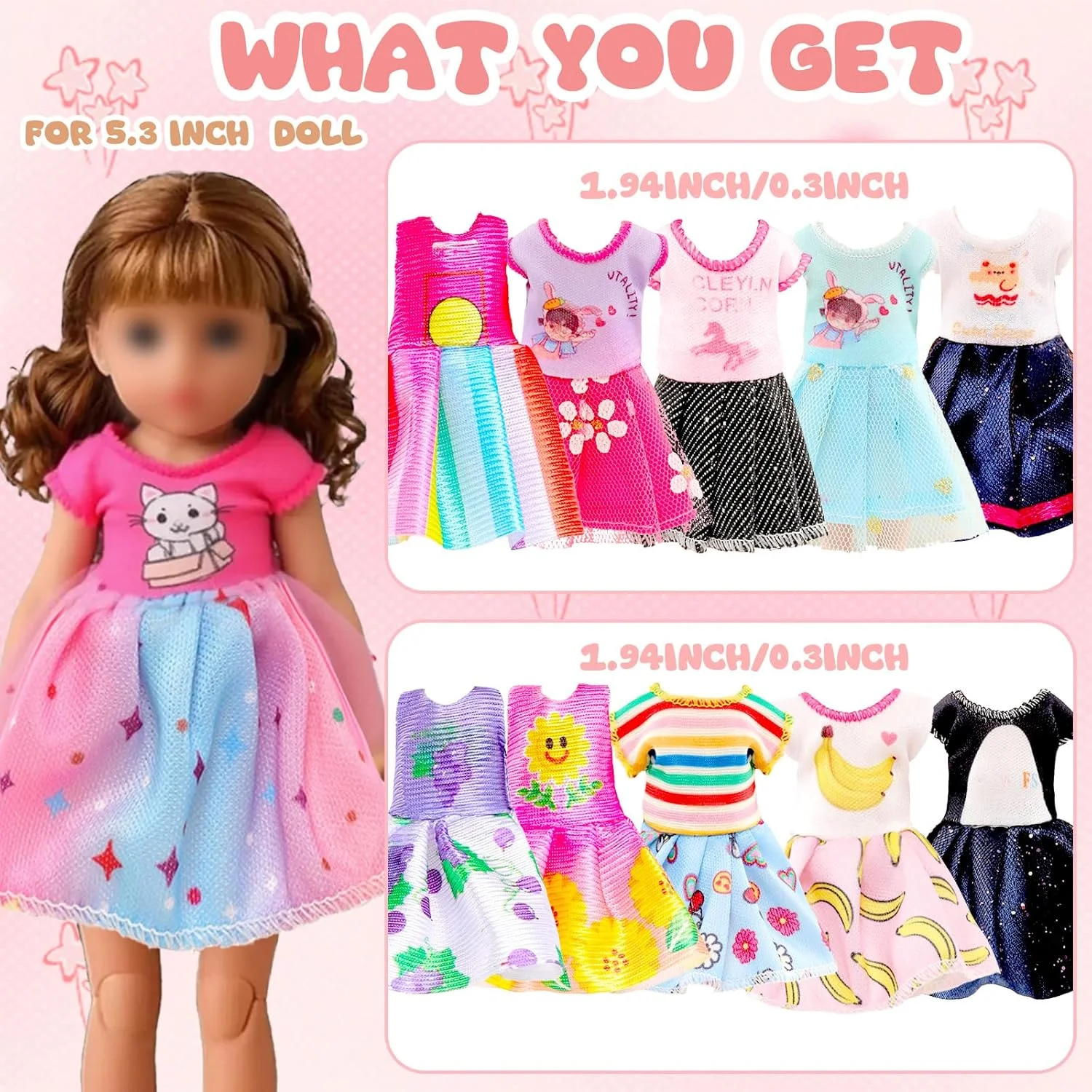 ست 50 عددی خانه عروسکی شامل 18 لباس و لوازم جانبی، تخت خواب دو طبقه کوچک، چمدان مسافرتی با 2 بالش، 10 چوب لباسی، 1 عینک آفتابی، 1 هدست، ست کامپیوتر صورتی ست 50 عددی خانه عروسکی شامل 18 لباس و لوازم جانبی، تخت خواب دو طبقه کوچک، چمدان مسافرتی با 2 بالش، 10 چوب لباسی، 1 عینک آفتابی، 1 هدست، ست کامپیوتر صورتی