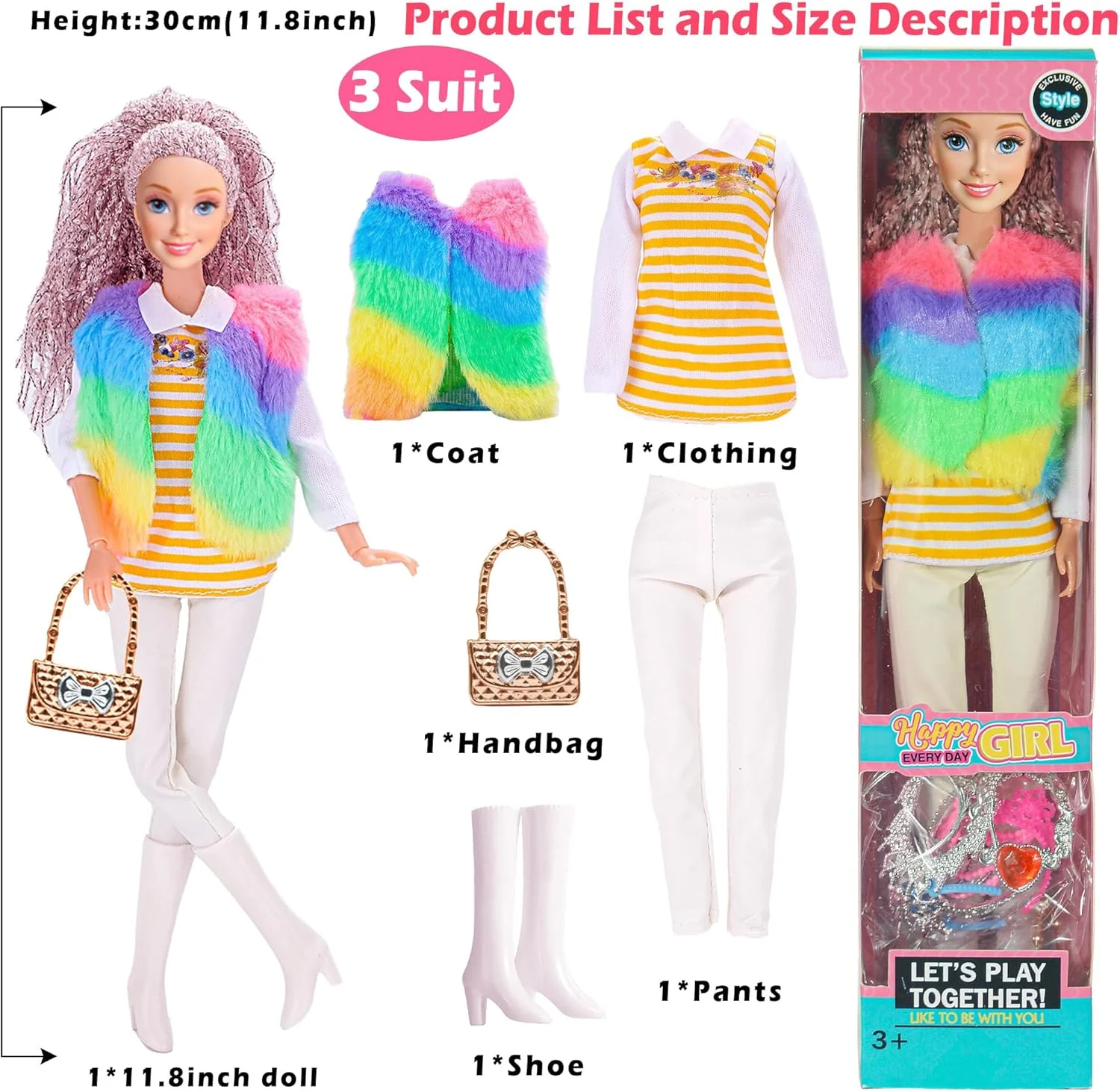 عروسک دالبی، اسباب بازی لباس پوشیدن برای دختران (015) عروسک دالبی، اسباب بازی لباس پوشیدن برای دختران (015)