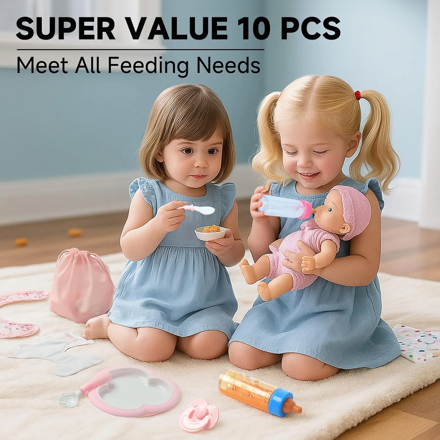 ست لوازم جانبی عروسک های نوزاد SCOM ست لوازم جانبی عروسک های نوزاد SCOM