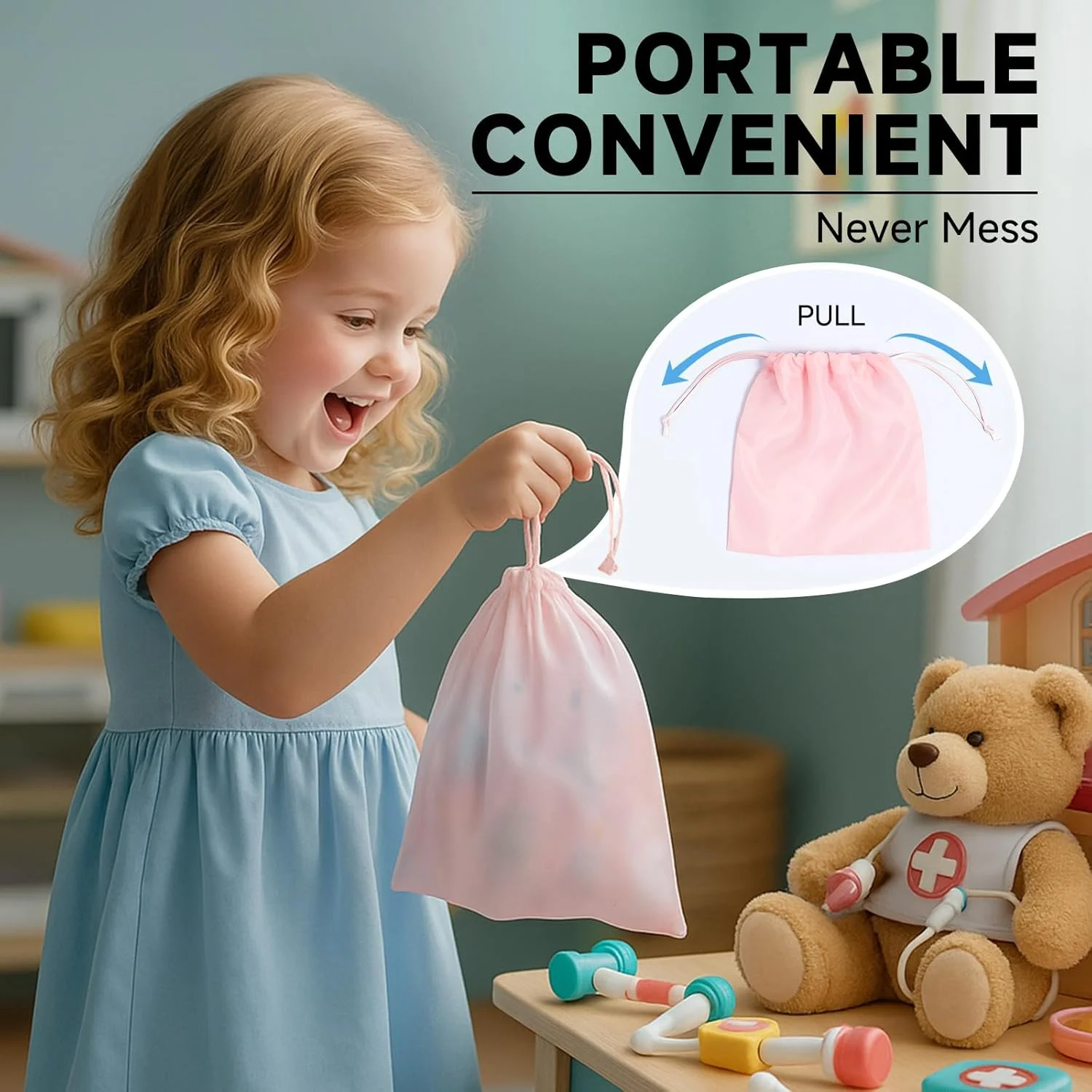 ست لوازم جانبی عروسک های نوزاد SCOM ست لوازم جانبی عروسک های نوزاد SCOM