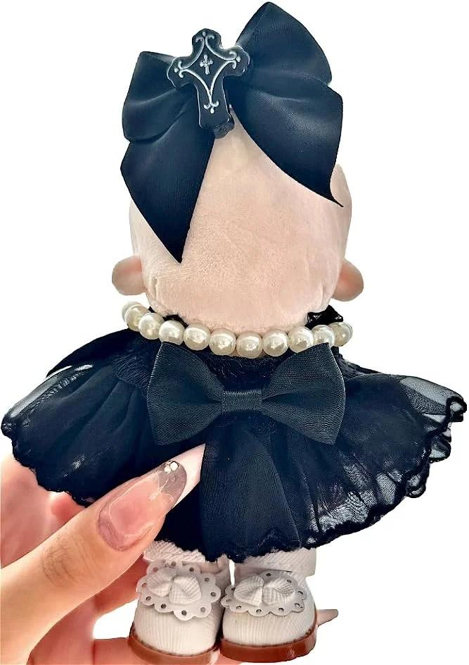 لباس برای عروسک 15 و 17 سانتی متری، ست لباس برای عروسک های 5.9 و 6.69 اینچی، لباس های مد روز با لوازم جانبی، ست لباس عروسک دوست داشتنی (فقط لباس)