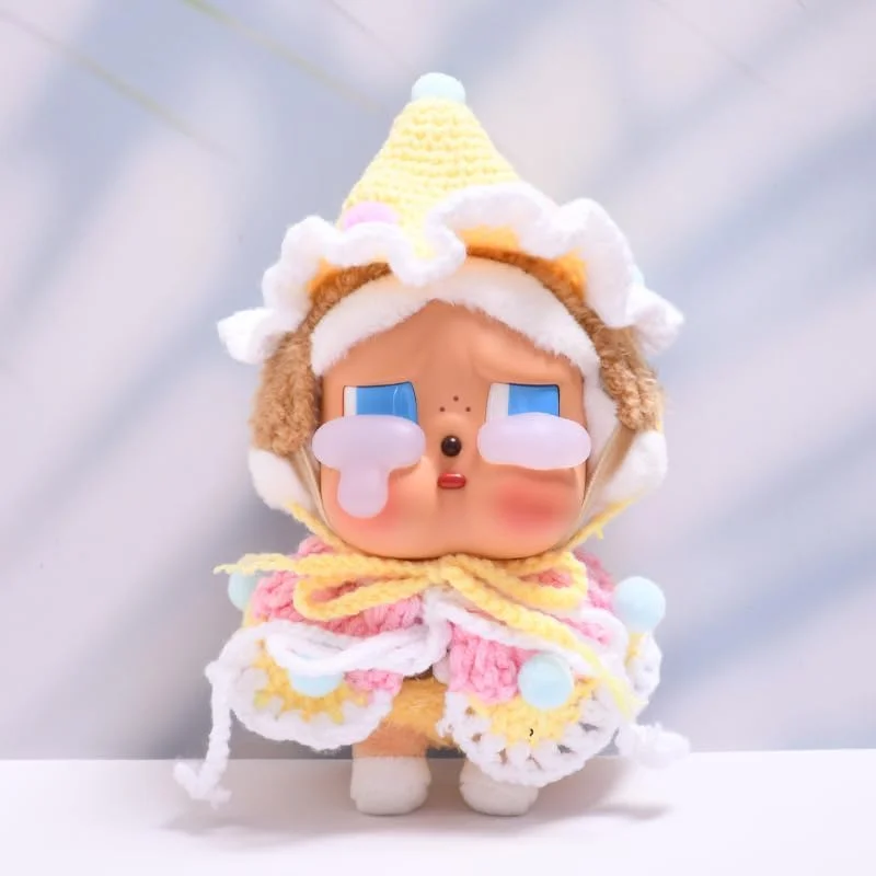 لباس عروسک Crybaby، لوازم جانبی، لباس بافتنی دستی، قطعات مد روز برای ست کردن