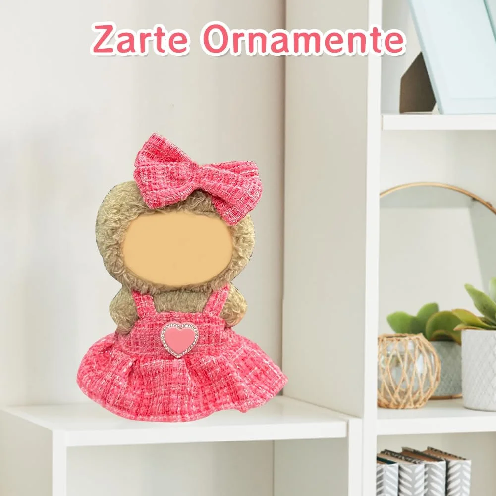 ست 2 عددی لباس عروسک Silkwish برای عروسک 17 سانتی متری - لباس مجلسی شیک و با کیفیت برای عروسک های La، شامل لباس قرمز تیره و گیره موی پاپیونی - لباس های مد روز عروسک ست 2 عددی لباس عروسک Silkwish برای عروسک 17 سانتی متری - لباس مجلسی شیک و با کیفیت برای عروسک های La، شامل لباس قرمز تیره و گیره موی پاپیونی - لباس های مد روز عروسک