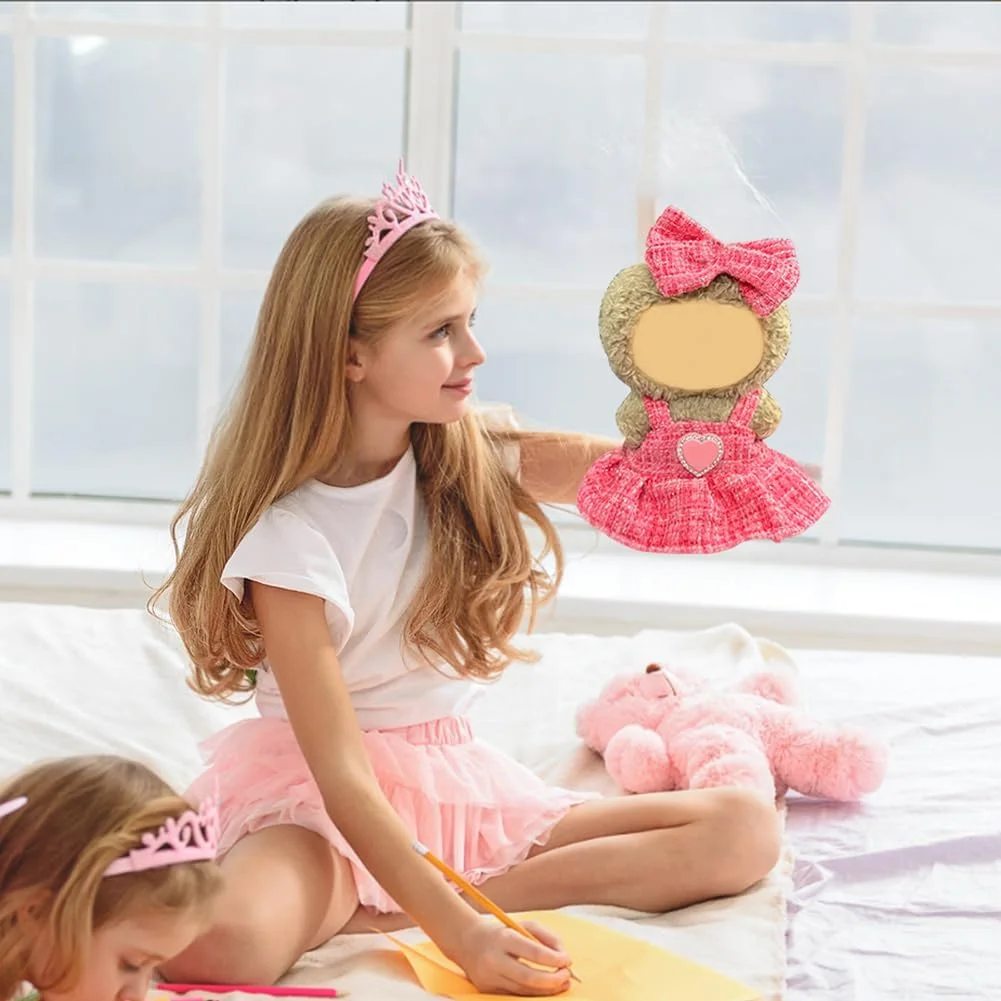 ست 2 عددی لباس عروسک Silkwish برای عروسک 17 سانتی متری - لباس مجلسی شیک و با کیفیت برای عروسک های La، شامل لباس قرمز تیره و گیره موی پاپیونی - لباس های مد روز عروسک ست 2 عددی لباس عروسک Silkwish برای عروسک 17 سانتی متری - لباس مجلسی شیک و با کیفیت برای عروسک های La، شامل لباس قرمز تیره و گیره موی پاپیونی - لباس های مد روز عروسک