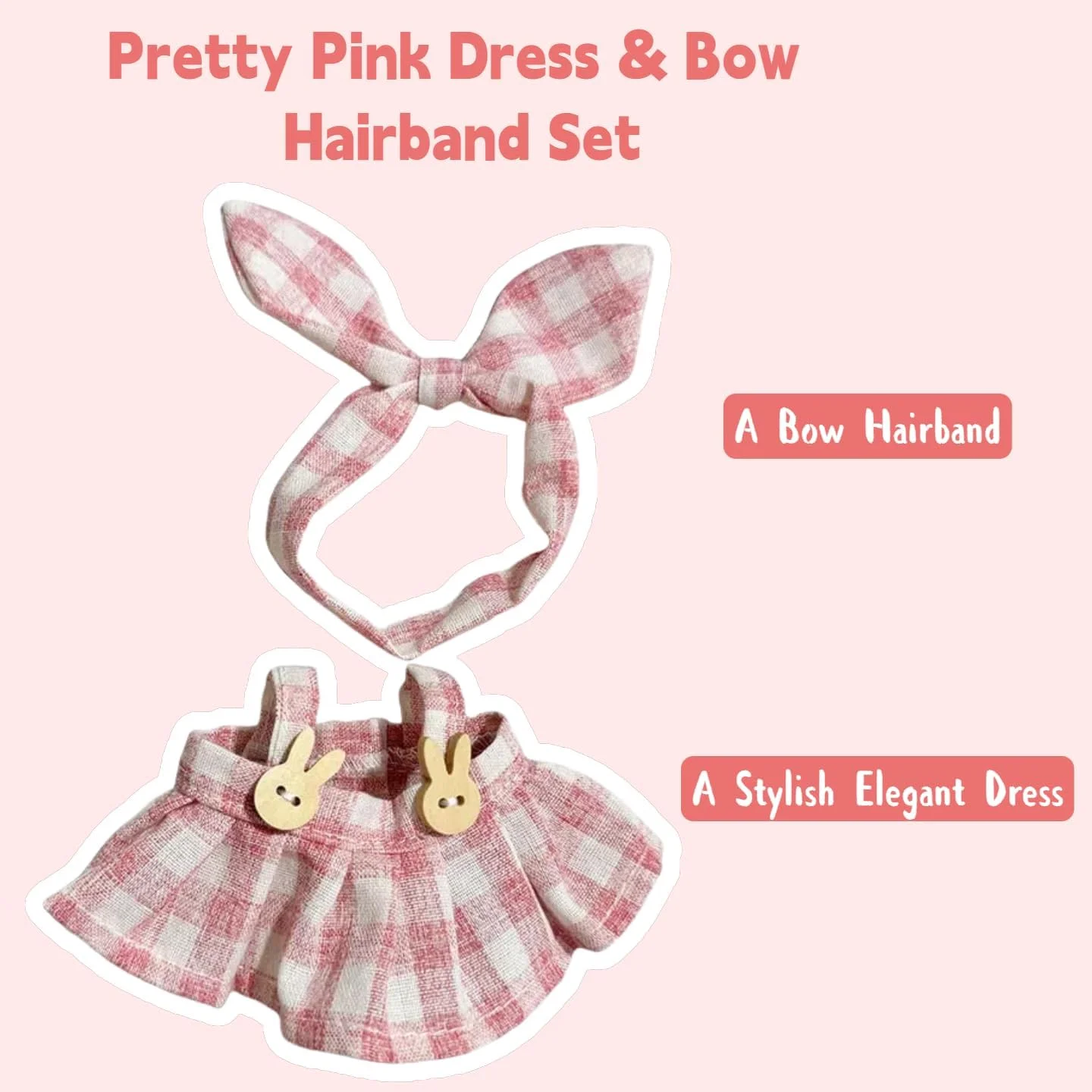 لباس عروسک، لباس های جذاب برای عروسک 17 سانتی متری، شامل 1 شلوار پیش بندی + 2 دامن پیش بندی، 3 ست تعویضی (بدون عروسک) لباس عروسک، لباس های جذاب برای عروسک 17 سانتی متری، شامل 1 شلوار پیش بندی + 2 دامن پیش بندی، 3 ست تعویضی (بدون عروسک)