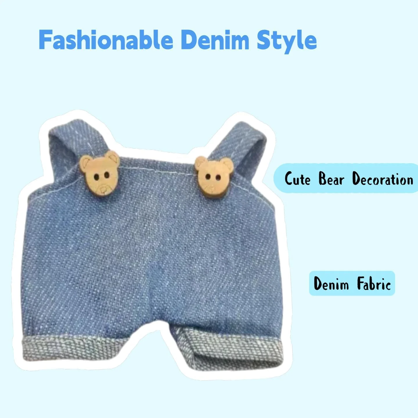 لباس عروسک، لباس های جذاب برای عروسک 17 سانتی متری، شامل 1 شلوار پیش بندی + 2 دامن پیش بندی، 3 ست تعویضی (بدون عروسک) لباس عروسک، لباس های جذاب برای عروسک 17 سانتی متری، شامل 1 شلوار پیش بندی + 2 دامن پیش بندی، 3 ست تعویضی (بدون عروسک)