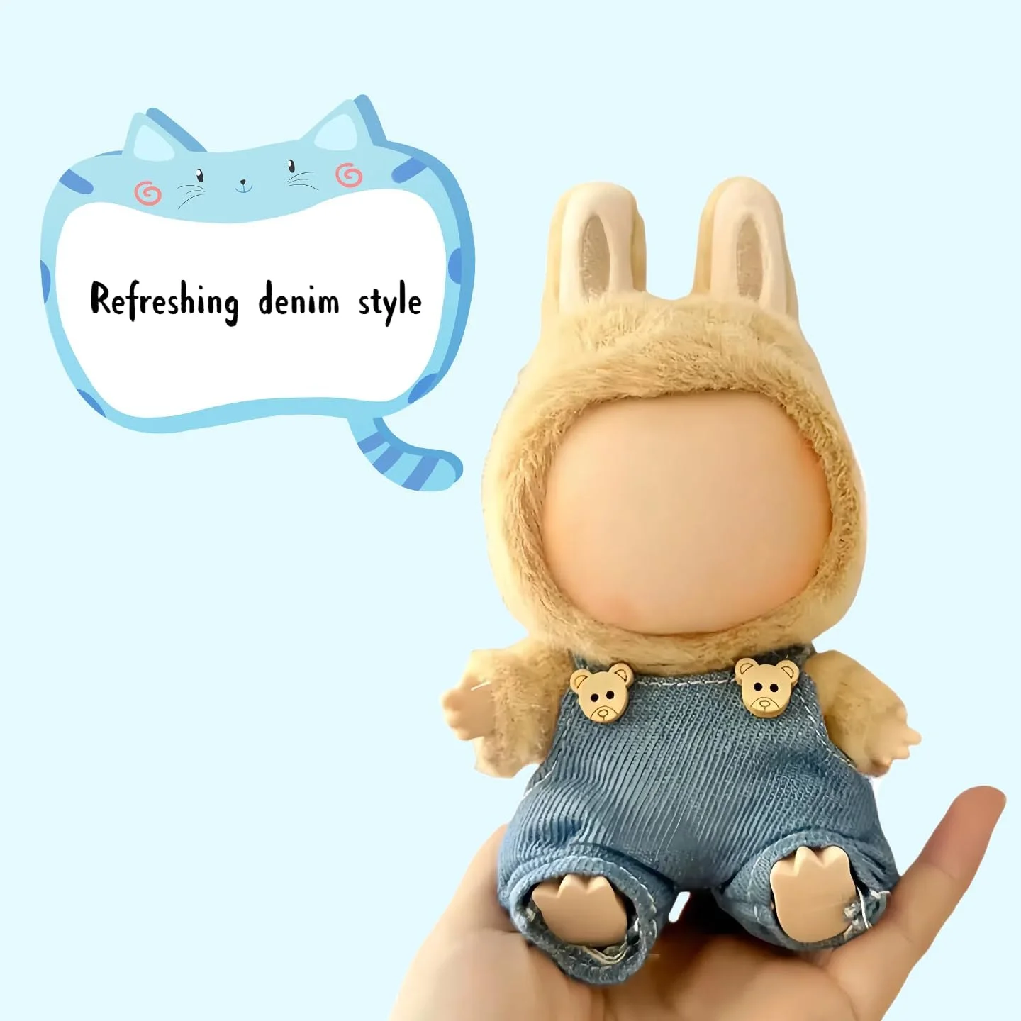 لباس عروسک، لباس های جذاب برای عروسک 17 سانتی متری، شامل 1 شلوار پیش بندی + 2 دامن پیش بندی، 3 ست تعویضی (بدون عروسک) لباس عروسک، لباس های جذاب برای عروسک 17 سانتی متری، شامل 1 شلوار پیش بندی + 2 دامن پیش بندی، 3 ست تعویضی (بدون عروسک)