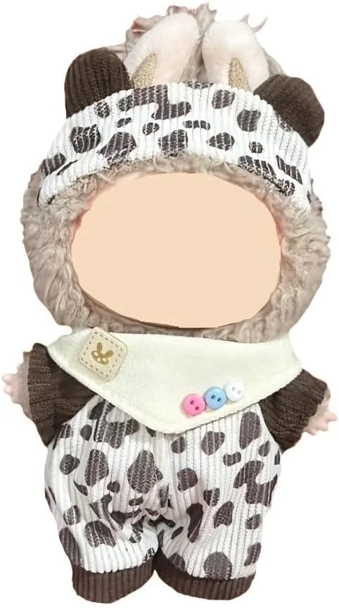 ست لباس عروسک با کیفیت عالی برای عروسک های 17 سانتی متری، شامل لوازم جانبی نفیس و لباس های شیک، مناسب برای کلکسیونرها و نمایش (عروسک ها شامل نمی شوند)