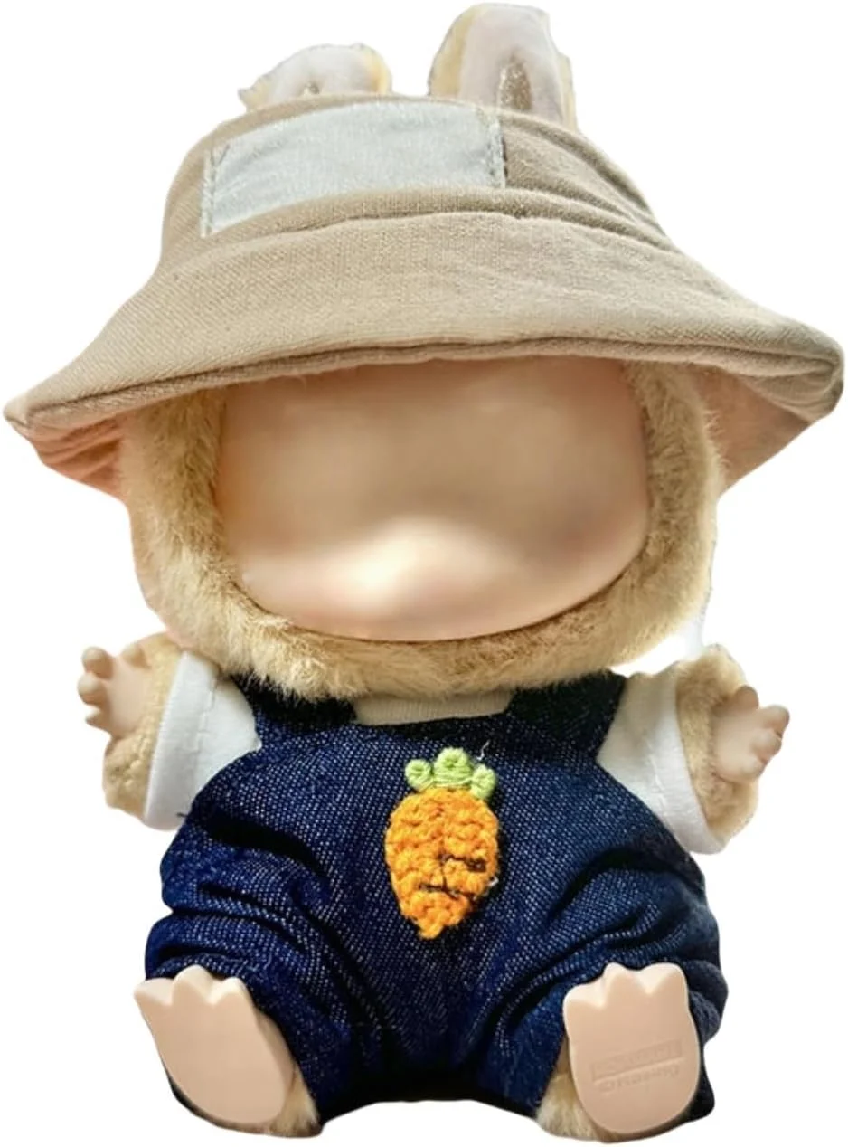 ست لباس عروسک برای عروسک های کلکسیونی 17 سانتی متری، سازگار با عروسک های پولیشی لابوبو، شامل لوازم جانبی مختلف، هدیه ایده آل برای دختران و کودکان، مناسب برای اکثر عروسک های 17 سانتی متری (عروسک شامل نمی شود)