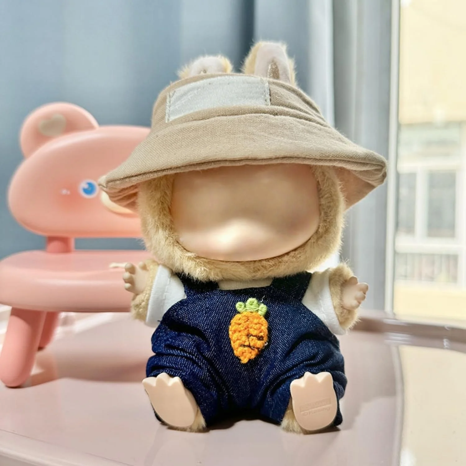 ست لباس عروسک برای عروسک های کلکسیونی 17 سانتی متری، سازگار با عروسک های پولیشی لابوبو، شامل لوازم جانبی مختلف، هدیه ایده آل برای دختران و کودکان، مناسب برای اکثر عروسک های 17 سانتی متری (عروسک شامل نمی شود)