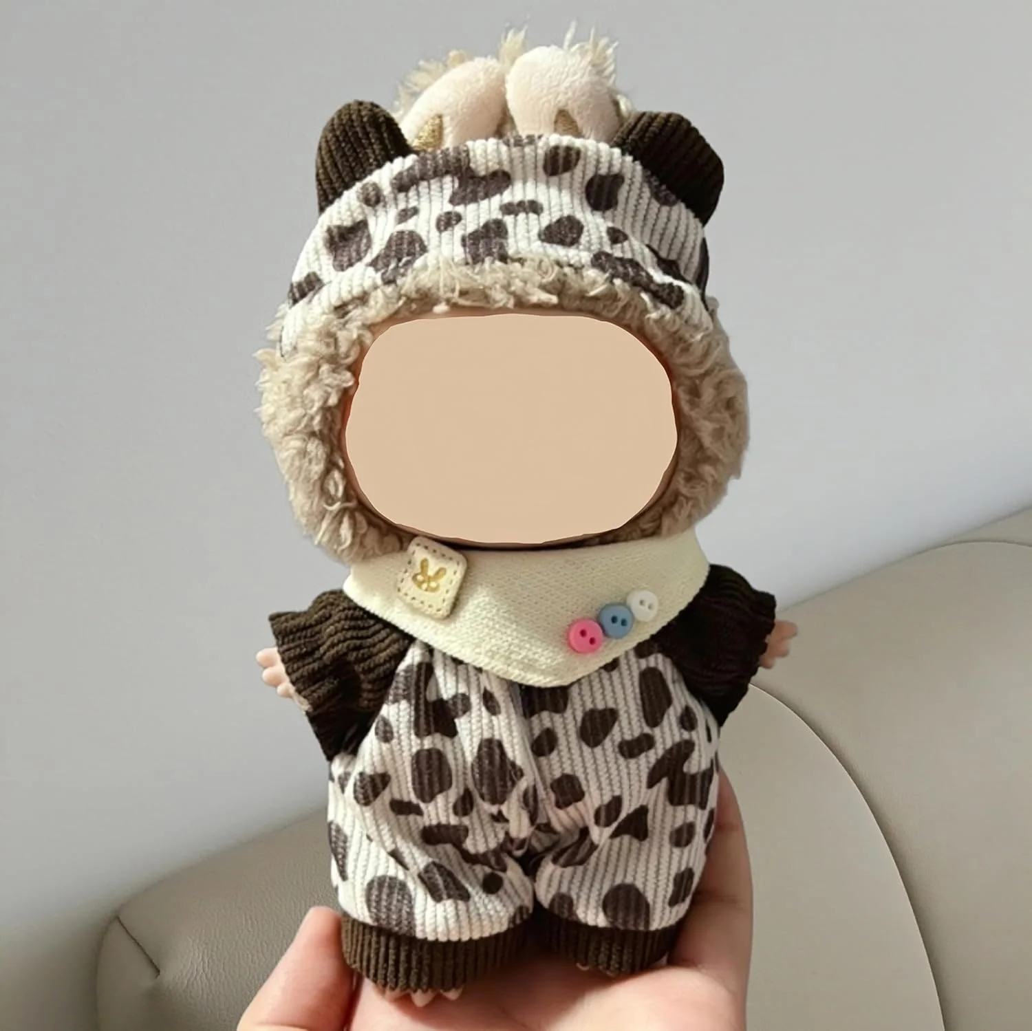 ست لباس عروسک با کیفیت عالی برای عروسک های 17 سانتی متری، شامل لوازم جانبی نفیس و لباس های شیک، مناسب برای کلکسیونرها و نمایش (عروسک ها شامل نمی شوند)