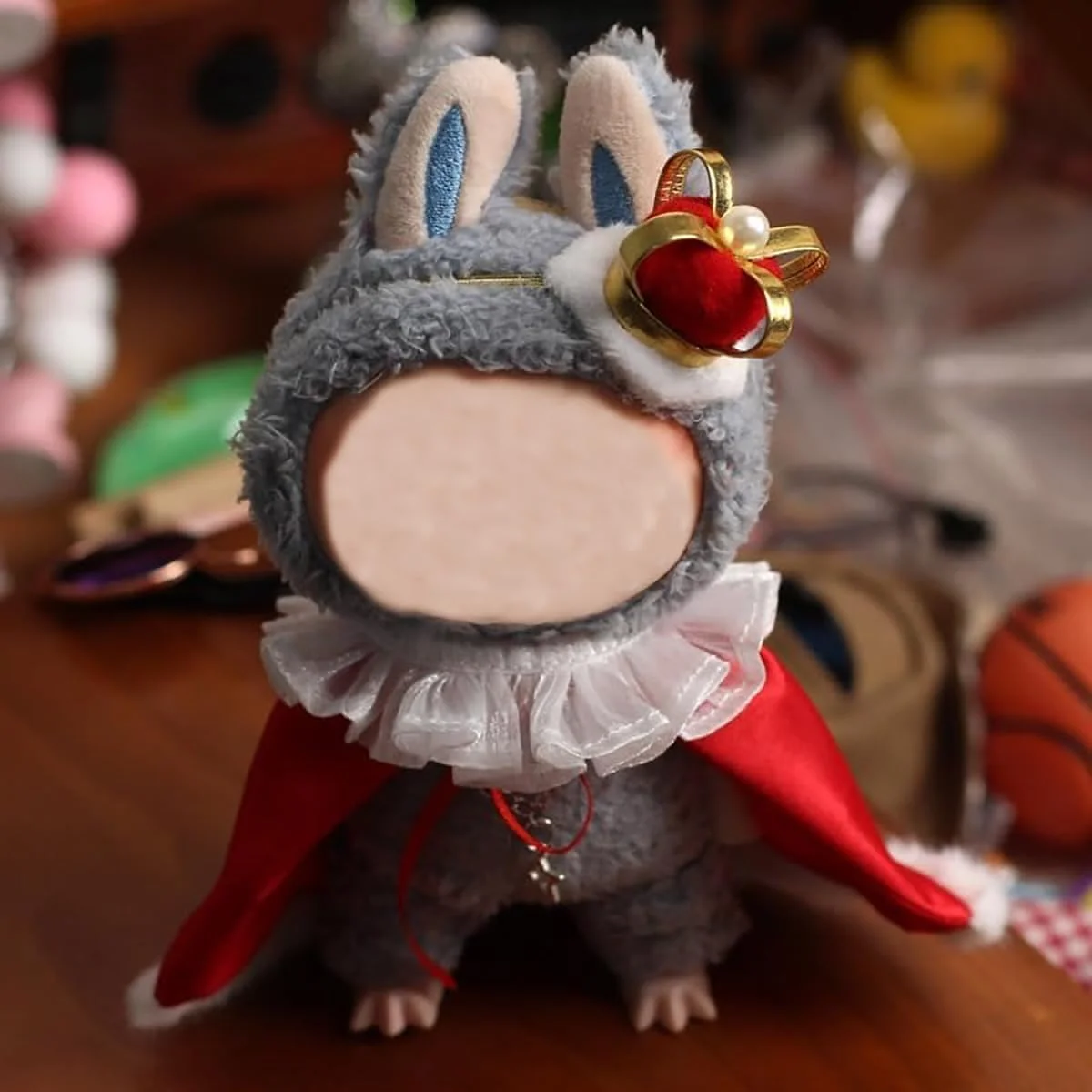 ست لباس با الهام از پادشاه برای عروسک های لابوبو نسل 1/2/3، لباس های شیک برای استایل شخصی، هدیه ای ایده آل برای سالگردها یا تولدها (بدون عروسک)