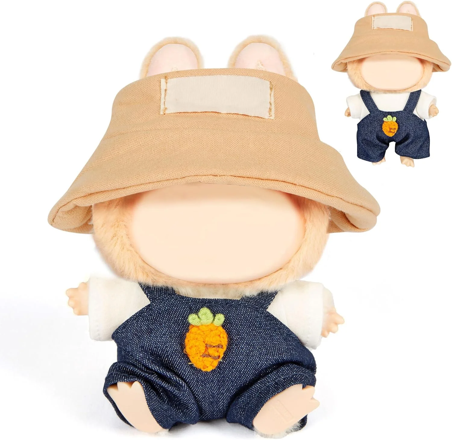 ست لباس عروسک برای عروسک های کلکسیونی 17 سانتی متری، سازگار با عروسک های پولیشی لابوبو، شامل لوازم جانبی مختلف، هدیه ایده آل برای دختران و کودکان، مناسب برای اکثر عروسک های 17 سانتی متری (عروسک شامل نمی شود)