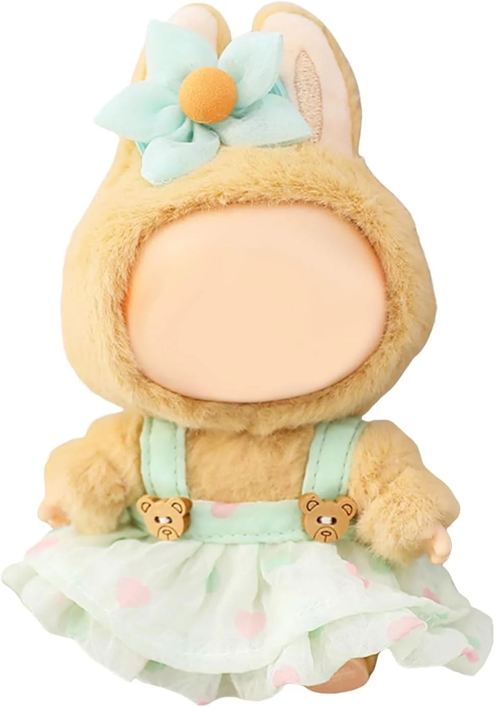 ست لباس زیبا برای عروسک های لابوبو 15 و 17 سانتی متری، لوازم جانبی لباس پوشیدن شایان ستایش برای عروسک های لابوبو، هدیه ایده آل لوازم جانبی عروسک برای دختران و پسران