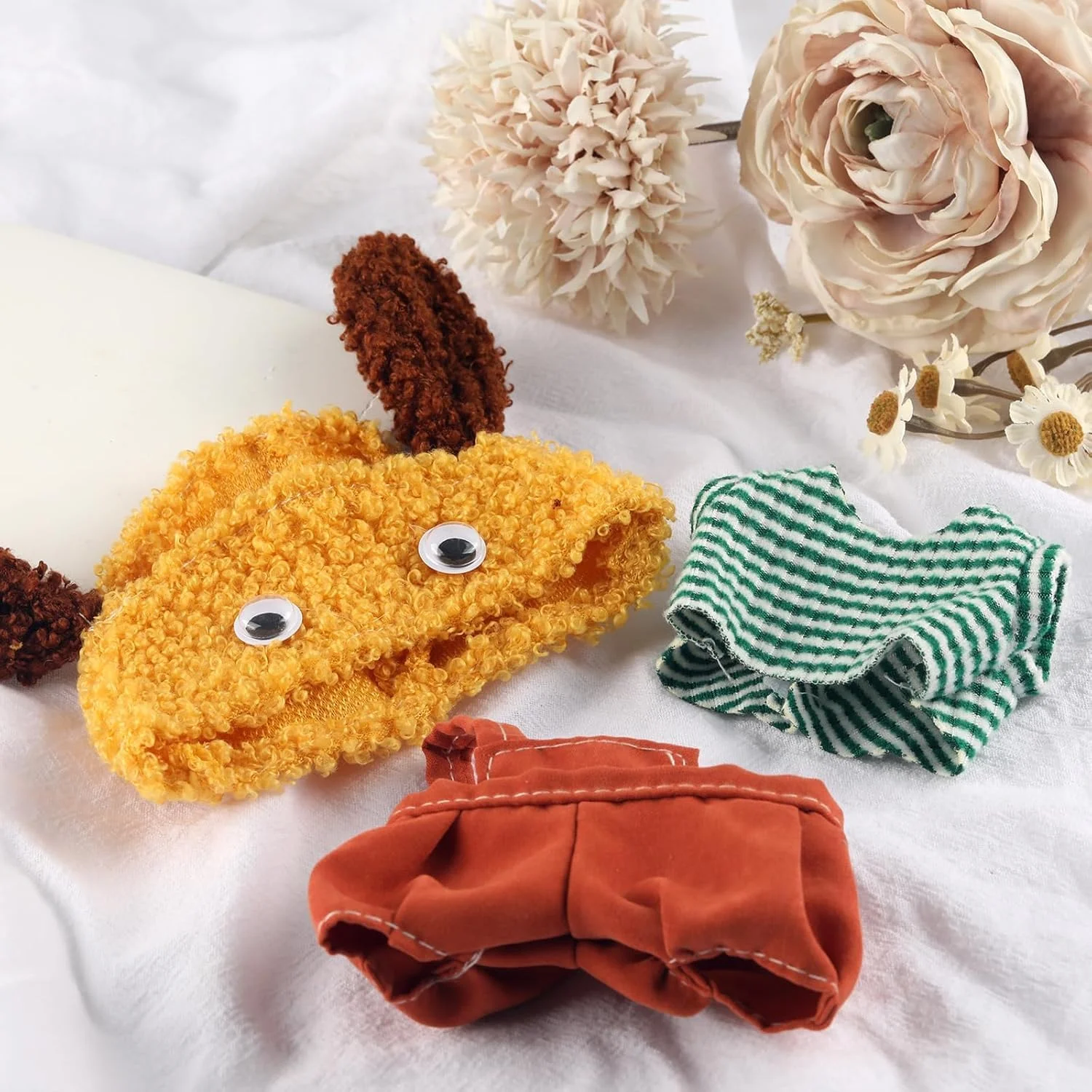 لباس عروسک های بامزه برای عروسک های Labubu نسل 1/2/3، مجموعه لوازم جانبی مینیاتوری سازگار با لباس های عروسک جاکلیدی، هدایای ایده آل برای طرفداران و کلکسیونرها