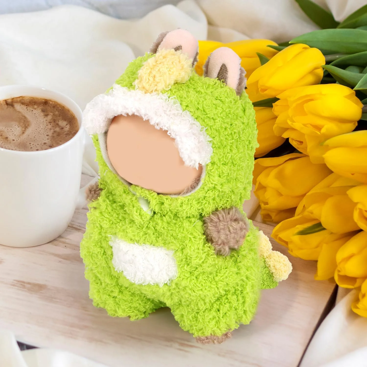 لباس سبز عروسکی، لباس و لوازم جانبی اسباب بازی دایناسور سبز نرم و زیبا برای جایگزینی لباس عروسک 6.70 اینچی لباس سبز عروسکی، لباس و لوازم جانبی اسباب بازی دایناسور سبز نرم و زیبا برای جایگزینی لباس عروسک 6.70 اینچی