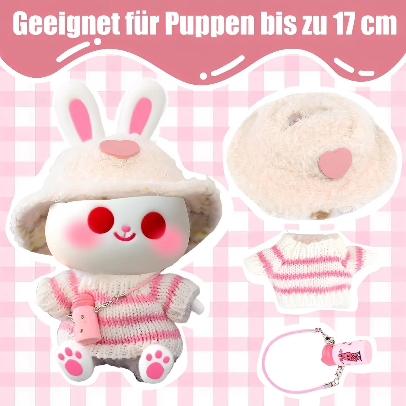 ست لباس عروسک Esshogo، لباس برای عروسک پولیشی 17 سانتی متری، لباس عروسک، لباس برای عروسک 17 سانتی متری ست لباس عروسک Esshogo، لباس برای عروسک پولیشی 17 سانتی متری، لباس عروسک، لباس برای عروسک 17 سانتی متری