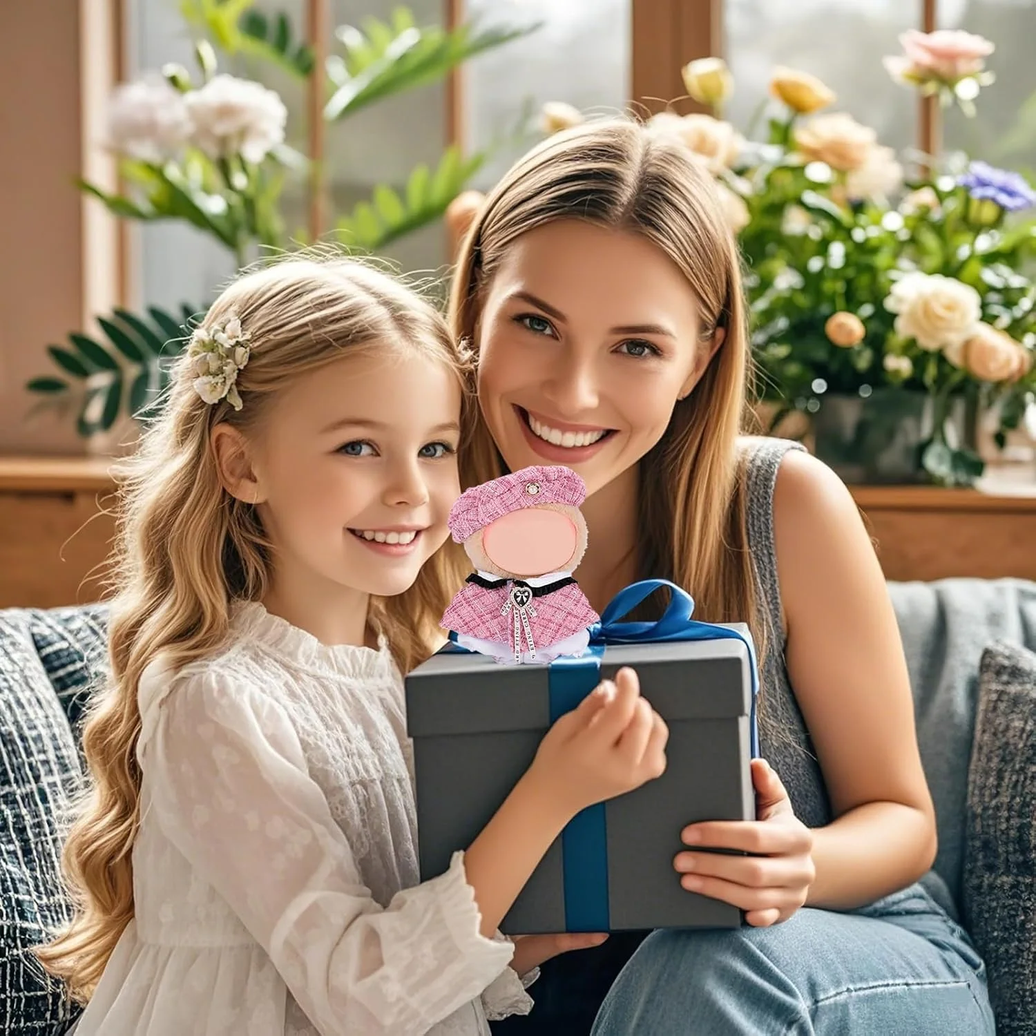 ست 5 تکه لباس عروسک برای عروسک های پولیشی 17 سانتی متری، شامل یک ست لباس صورتی، یک جفت کفش و یک شیشه صورتی برای جشن تولد کریسمس کودکان (عروسک شامل نمی شود) ست 5 تکه لباس عروسک برای عروسک های پولیشی 17 سانتی متری، شامل یک ست لباس صورتی، یک جفت کفش و یک شیشه صورتی برای جشن تولد کریسمس کودکان (عروسک شامل نمی شود)