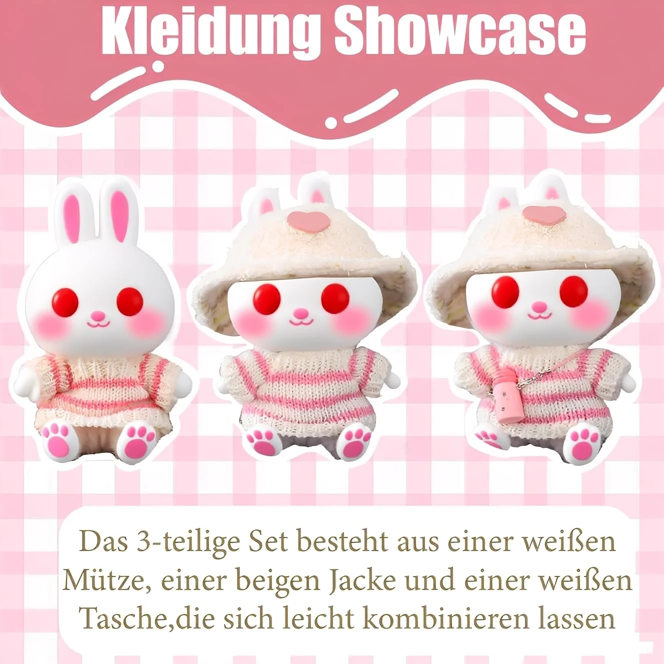 ست لباس عروسک Esshogo، لباس برای عروسک پولیشی 17 سانتی متری، لباس عروسک، لباس برای عروسک 17 سانتی متری ست لباس عروسک Esshogo، لباس برای عروسک پولیشی 17 سانتی متری، لباس عروسک، لباس برای عروسک 17 سانتی متری