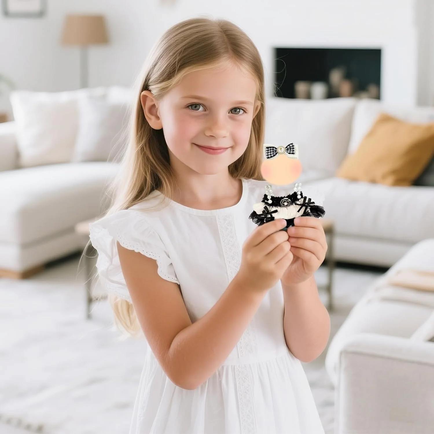 لباس عروسک کلاسیک مناسب عروسک های 17 سانتی متری، ست لوازم جانبی لباس عروسک های شیک و مد روز شامل لباس، گیره مو، کیف و کفش، هدیه تولد برای دختران، بدون عروسک لباس عروسک کلاسیک مناسب عروسک های 17 سانتی متری، ست لوازم جانبی لباس عروسک های شیک و مد روز شامل لباس، گیره مو، کیف و کفش، هدیه تولد برای دختران، بدون عروسک