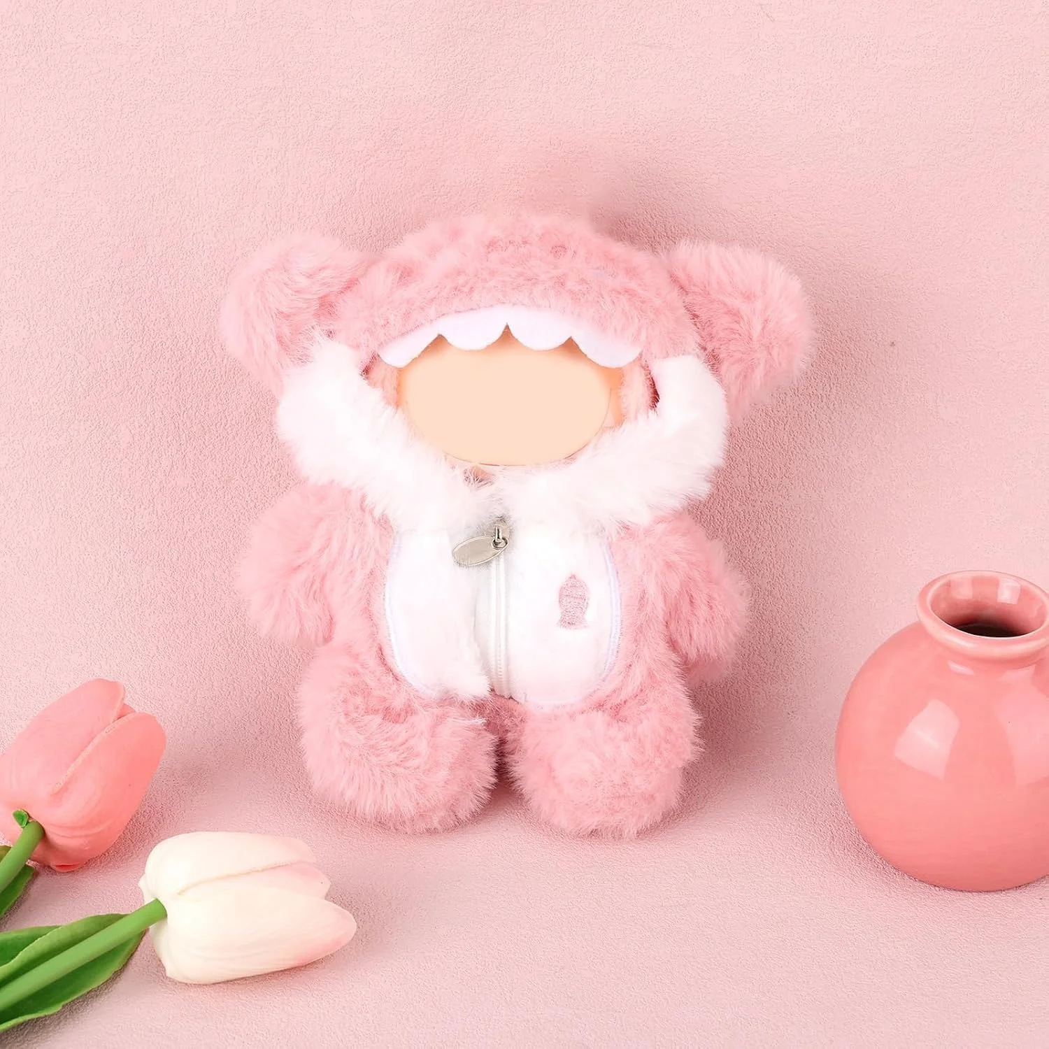 ست لباس عروسک 17 سانتی متری (عروسک شامل نمی شود)، ست سرهمی برای لباس عروسک 6.7 اینچی، لباس سرهمی طرح حیوانات، لباس های فانتزی و لوازم جانبی زیبا برای عروسک نسل 1/2/3 (صورتی) ست لباس عروسک 17 سانتی متری (عروسک شامل نمی شود)، ست سرهمی برای لباس عروسک 6.7 اینچی، لباس سرهمی طرح حیوانات، لباس های فانتزی و لوازم جانبی زیبا برای عروسک نسل 1/2/3 (صورتی)