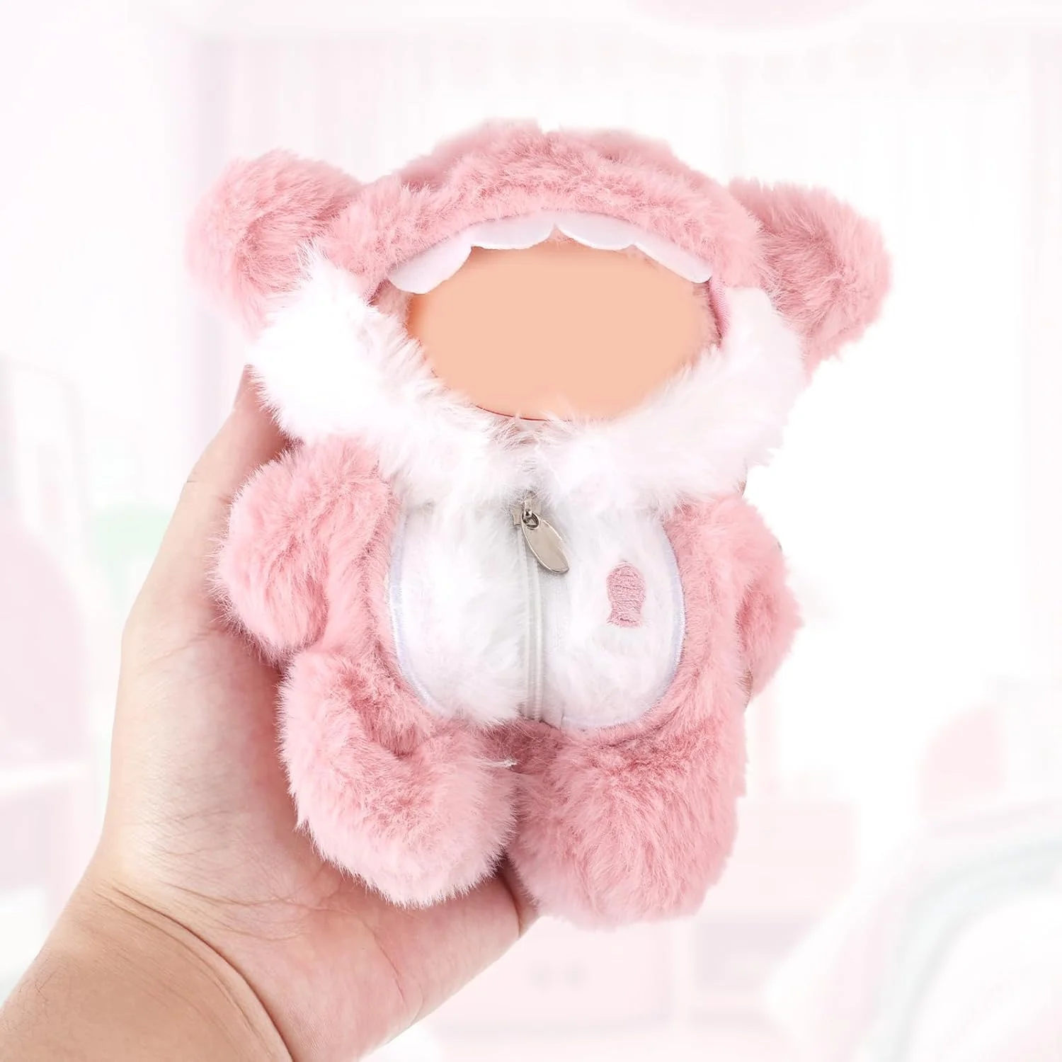 ست لباس عروسک 17 سانتی متری (عروسک شامل نمی شود)، ست سرهمی برای لباس عروسک 6.7 اینچی، لباس سرهمی طرح حیوانات، لباس های فانتزی و لوازم جانبی زیبا برای عروسک نسل 1/2/3 (صورتی) ست لباس عروسک 17 سانتی متری (عروسک شامل نمی شود)، ست سرهمی برای لباس عروسک 6.7 اینچی، لباس سرهمی طرح حیوانات، لباس های فانتزی و لوازم جانبی زیبا برای عروسک نسل 1/2/3 (صورتی)