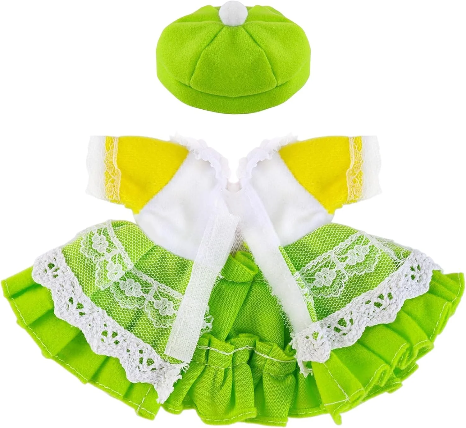 ست لباس عروسک 17 سانتیمتری، لباس عروسک با لوازم جانبی زیبا، عروسک شامل نمیشود، طراحی شده برای لباسهای لابوبو، لباسهای مد روز با لوازم جانبی ست لباس عروسک 17 سانتیمتری، لباس عروسک با لوازم جانبی زیبا، عروسک شامل نمیشود، طراحی شده برای لباسهای لابوبو، لباسهای مد روز با لوازم جانبی