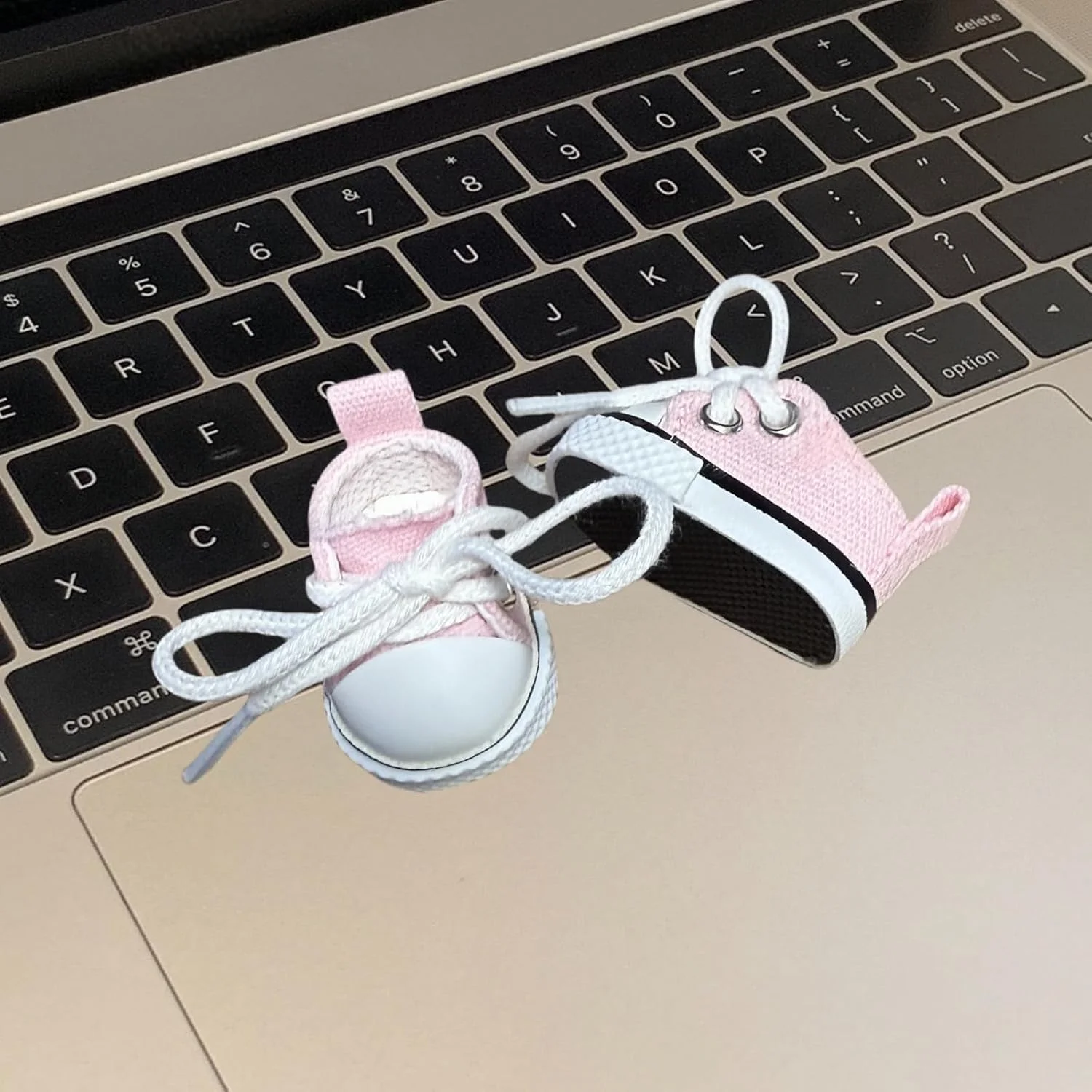 کفش عروسکی 17 سانتی متری تزویق (بدون عروسک)، تعویض کفش های مینیاتوری، کفش انگشتی، کفش مینی انگشتی، لوازم جانبی لباس برای عروسک های 6.7 اینچی (صورتی)