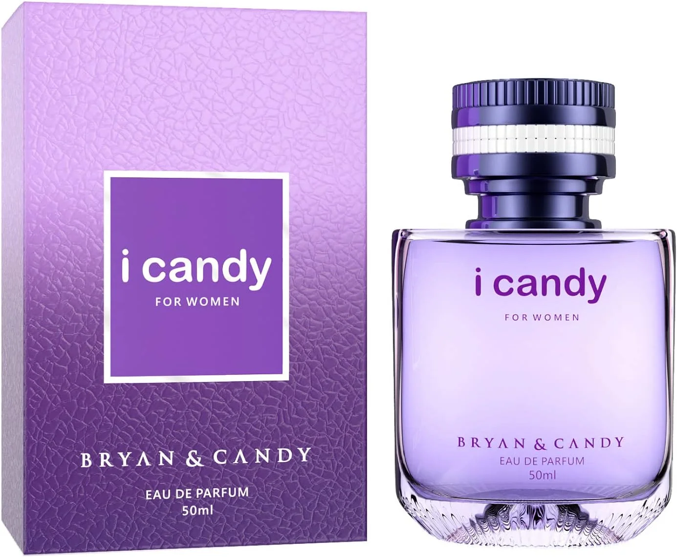 عطر زنانه BRYAN & CANDY Icandy با رایحه ماندگار و آرامش بخش (50 میلی لیتر (بسته 1 عددی))