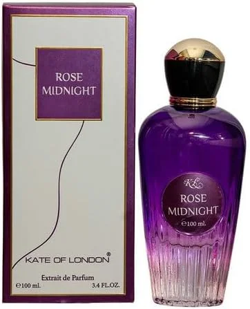 ادو پرفیوم زنانه بروسیا مدل Midnight Rose حجم 100 میلی لیتر - عطر گلی میوه ای با رایحه تمشک، رز و وانیل - ادو پرفیوم ماندگار
