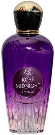 ادو پرفیوم زنانه بروسیا مدل Midnight Rose حجم 100 میلی لیتر - عطر گلی میوه ای با رایحه تمشک، رز و وانیل - ادو پرفیوم ماندگار