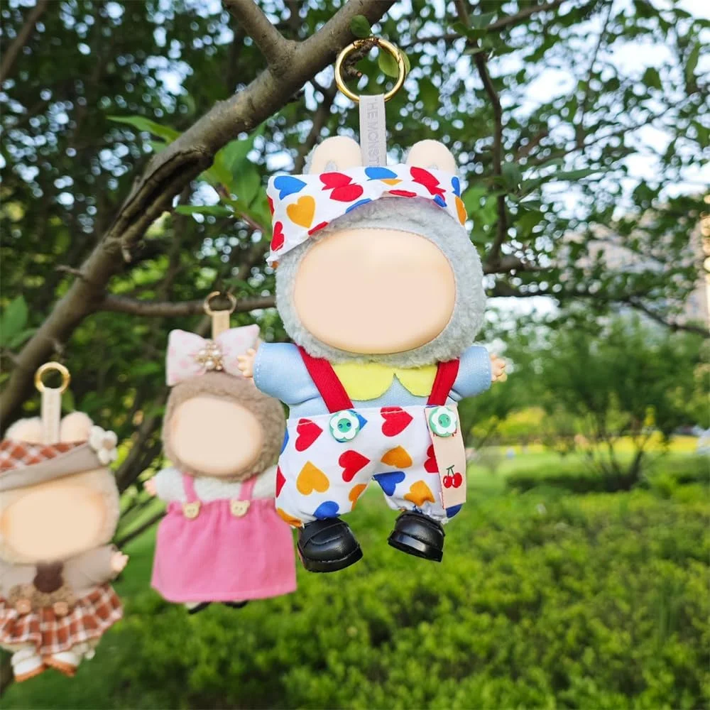 ست لباس عروسک لابوبو، کلاه و دامن شیک AZONEE برای عروسک های 15 و 17 سانتی متری لابوبو، لوازم جانبی پیشبند عشق زیبا، ایده آل برای کلکسیونرهای عروسک، عروسک شامل نمی شود ست لباس عروسک لابوبو، کلاه و دامن شیک AZONEE برای عروسک های 15 و 17 سانتی متری لابوبو، لوازم جانبی پیشبند عشق زیبا، ایده آل برای کلکسیونرهای عروسک، عروسک شامل نمی شود